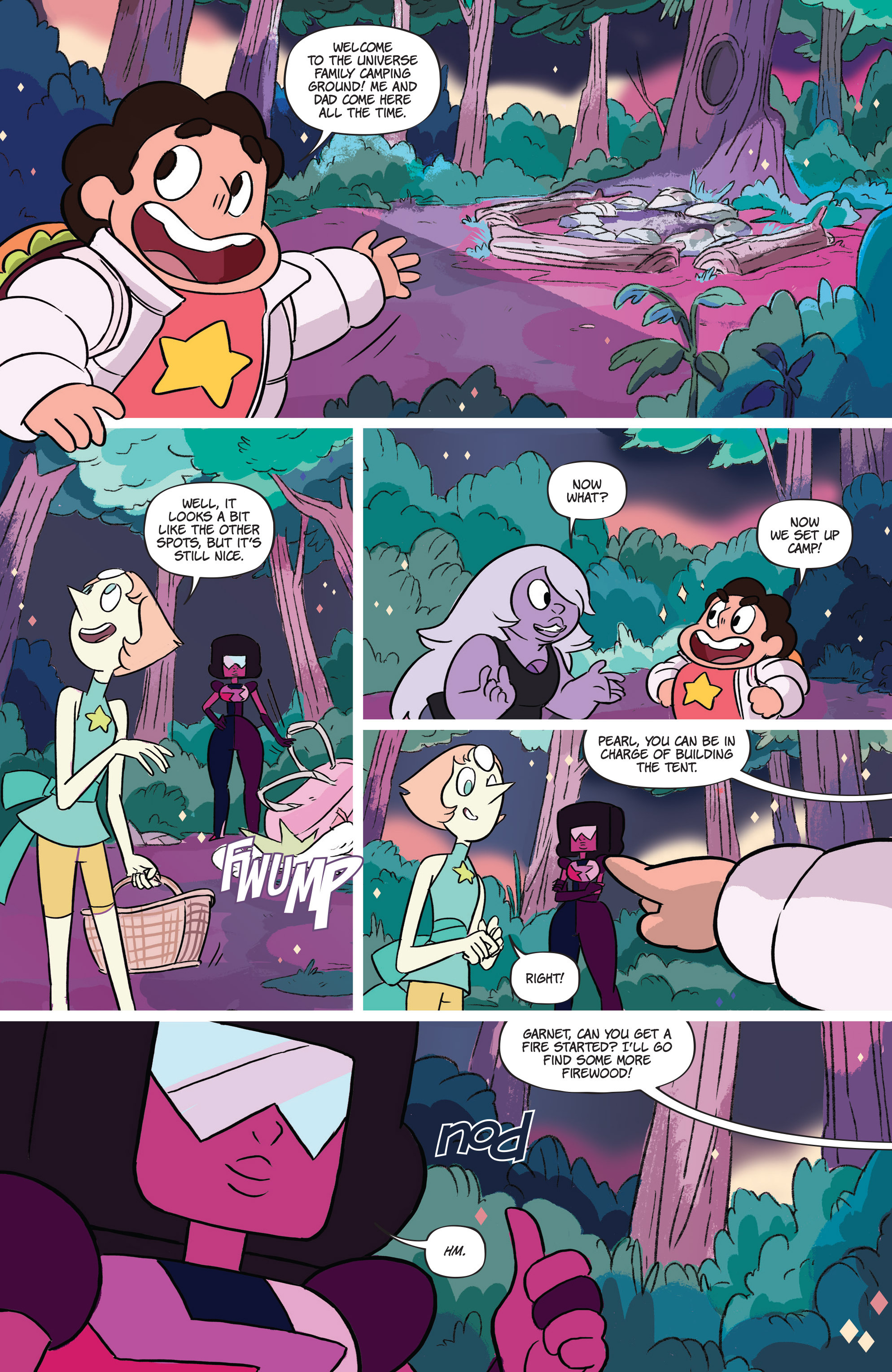 Read online Steven Universe and the Crystal Gems comic -  Issue #1 - 4