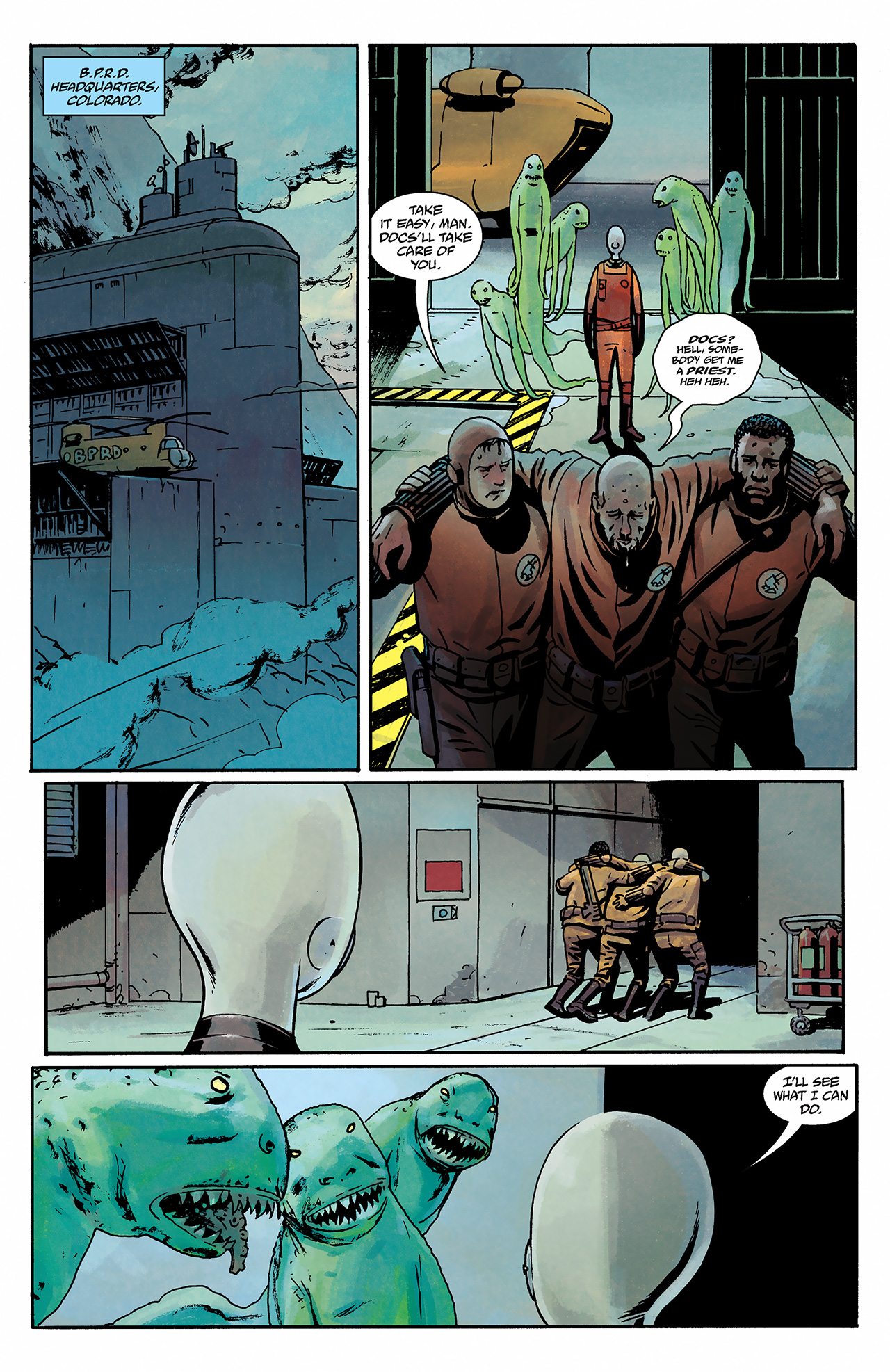 Read online B.P.R.D.: War on Frogs comic -  Issue #4 - 12