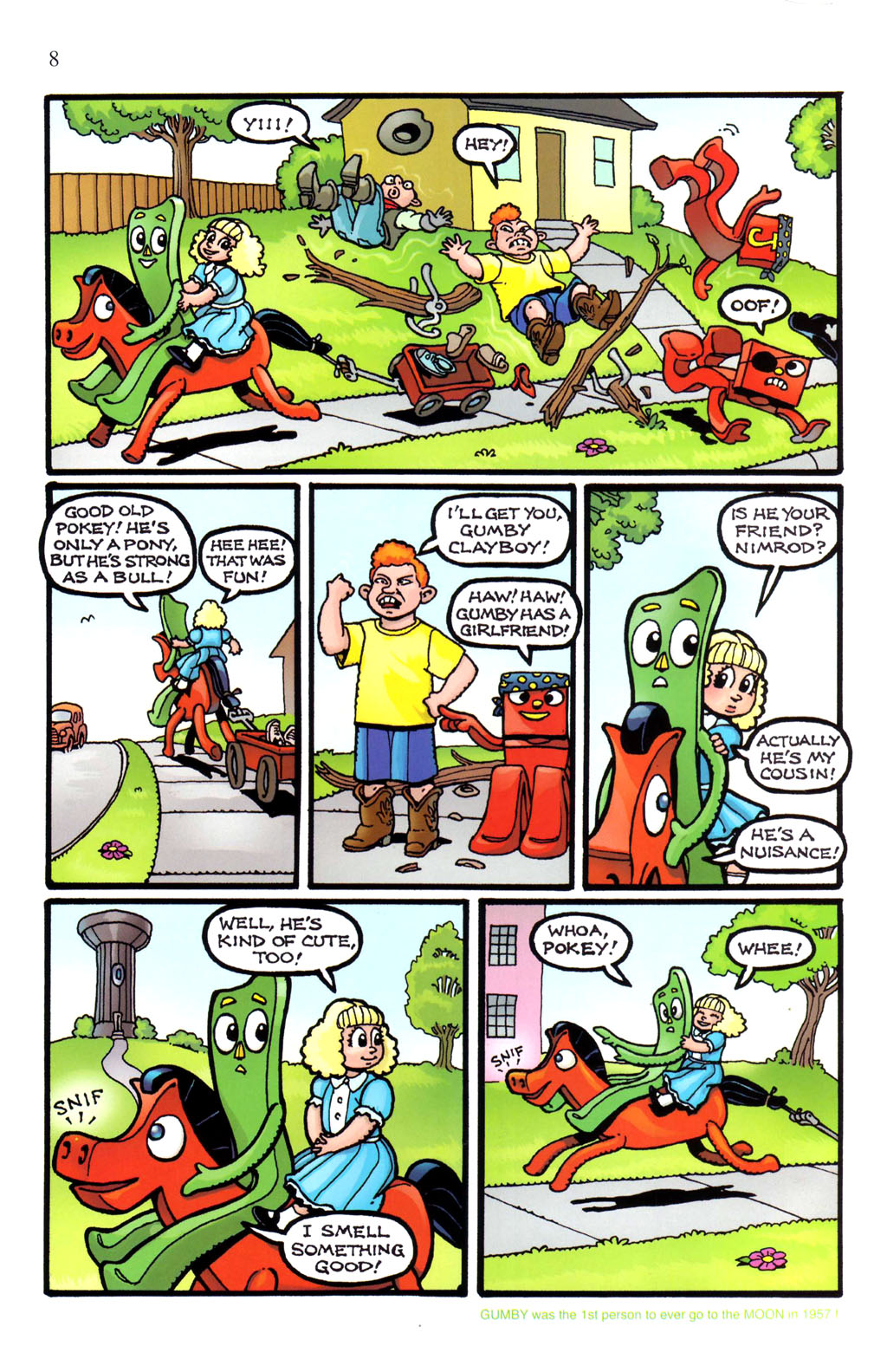 Read online Gumby (2006) comic -  Issue #1 - 10