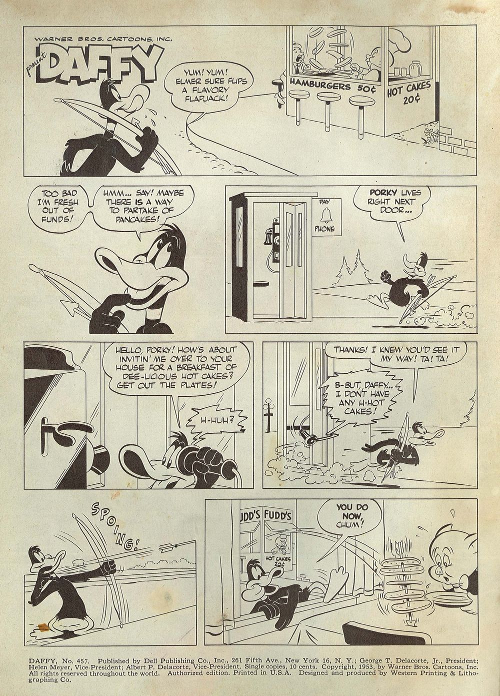 Read online Four Color Comics comic -  Issue #457 - 2