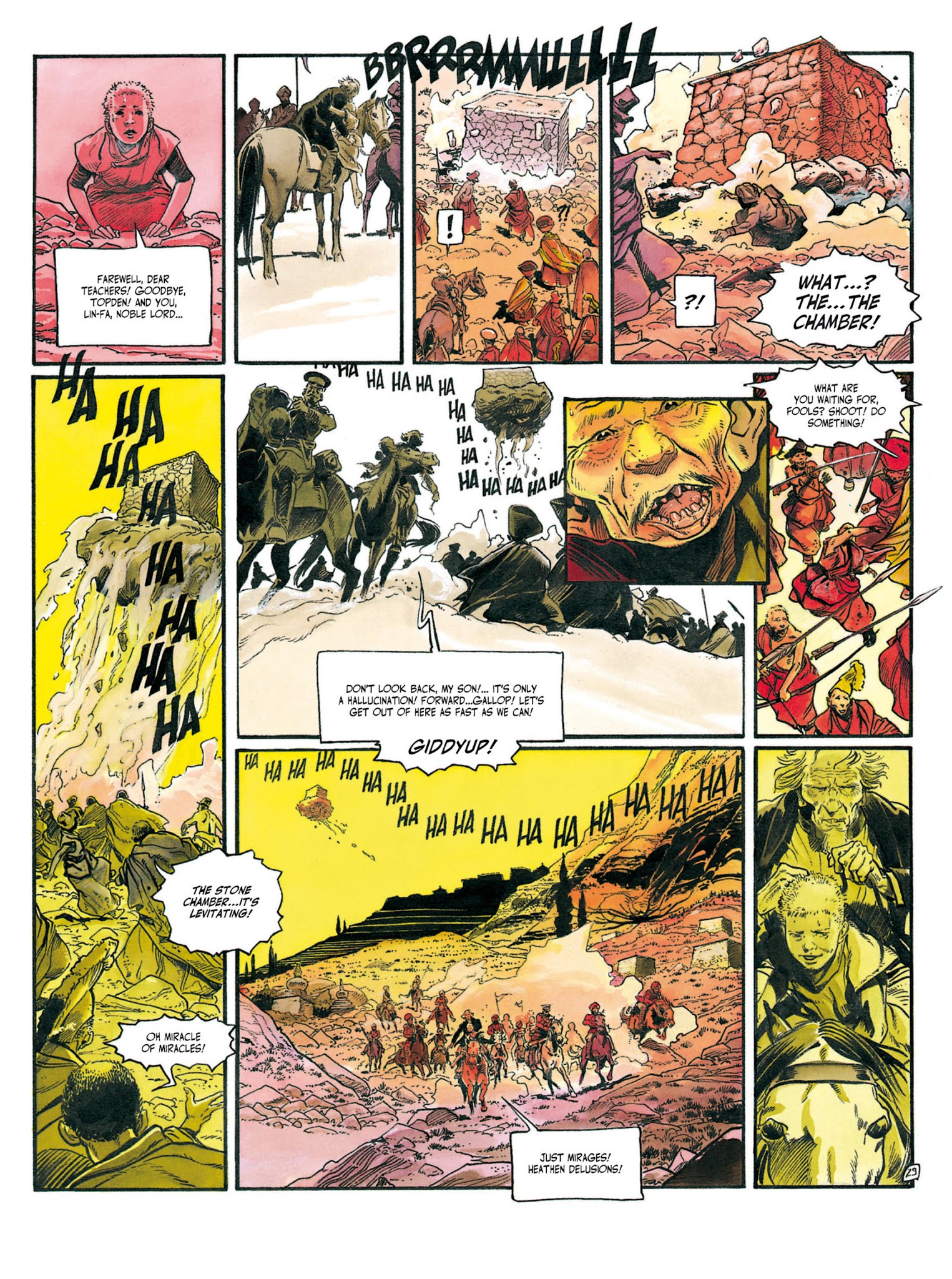 Read online The White Lama comic -  Issue #4 - 33