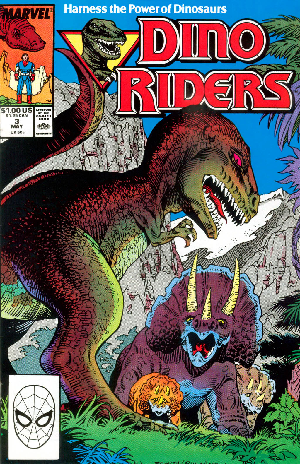 Read online Dino-Riders comic -  Issue #3 - 1