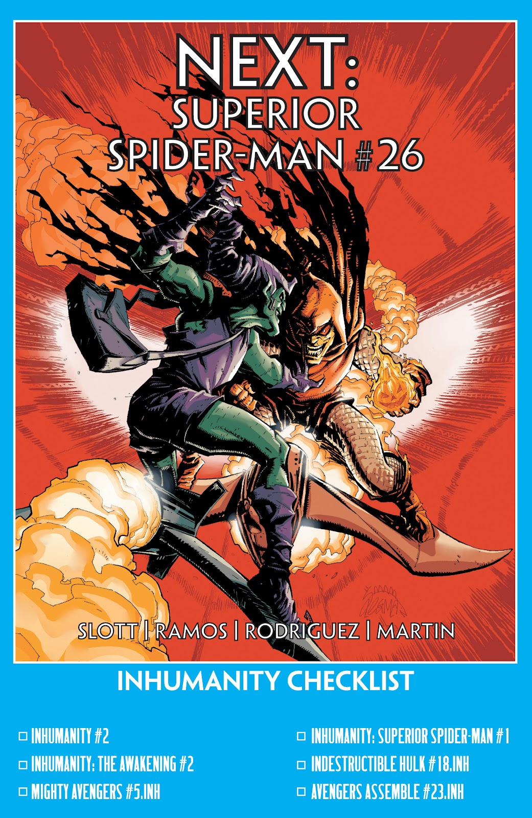 Inhumanity: Superior Spider-Man issue Full - Page 22