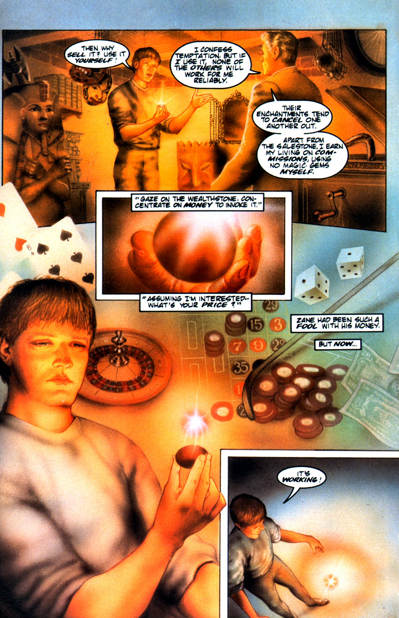 Read online Piers Anthony's Incarnations of Immortality: On A Pale Horse comic -  Issue #1 - 14