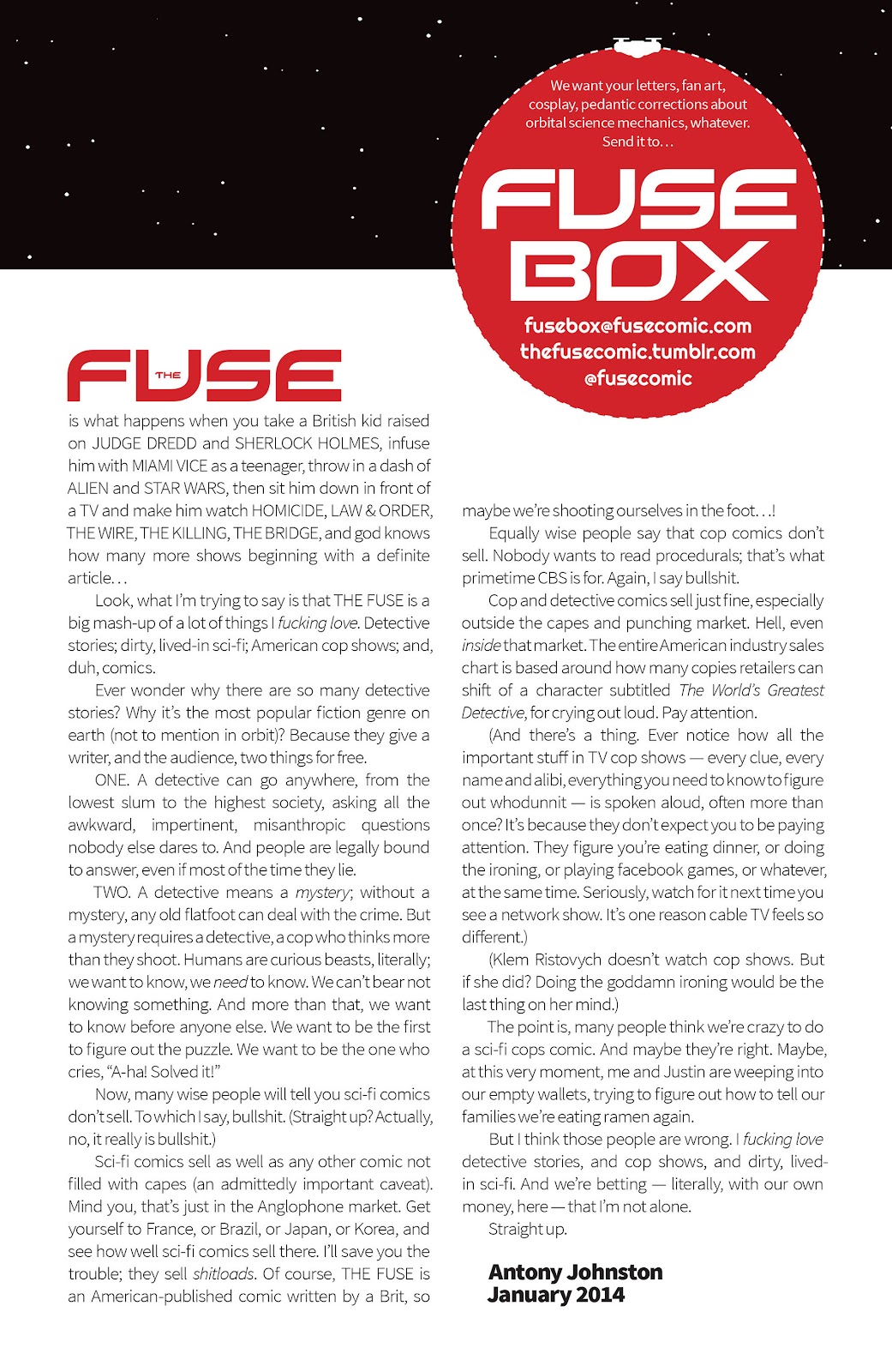 The Fuse issue 1 - Page 28