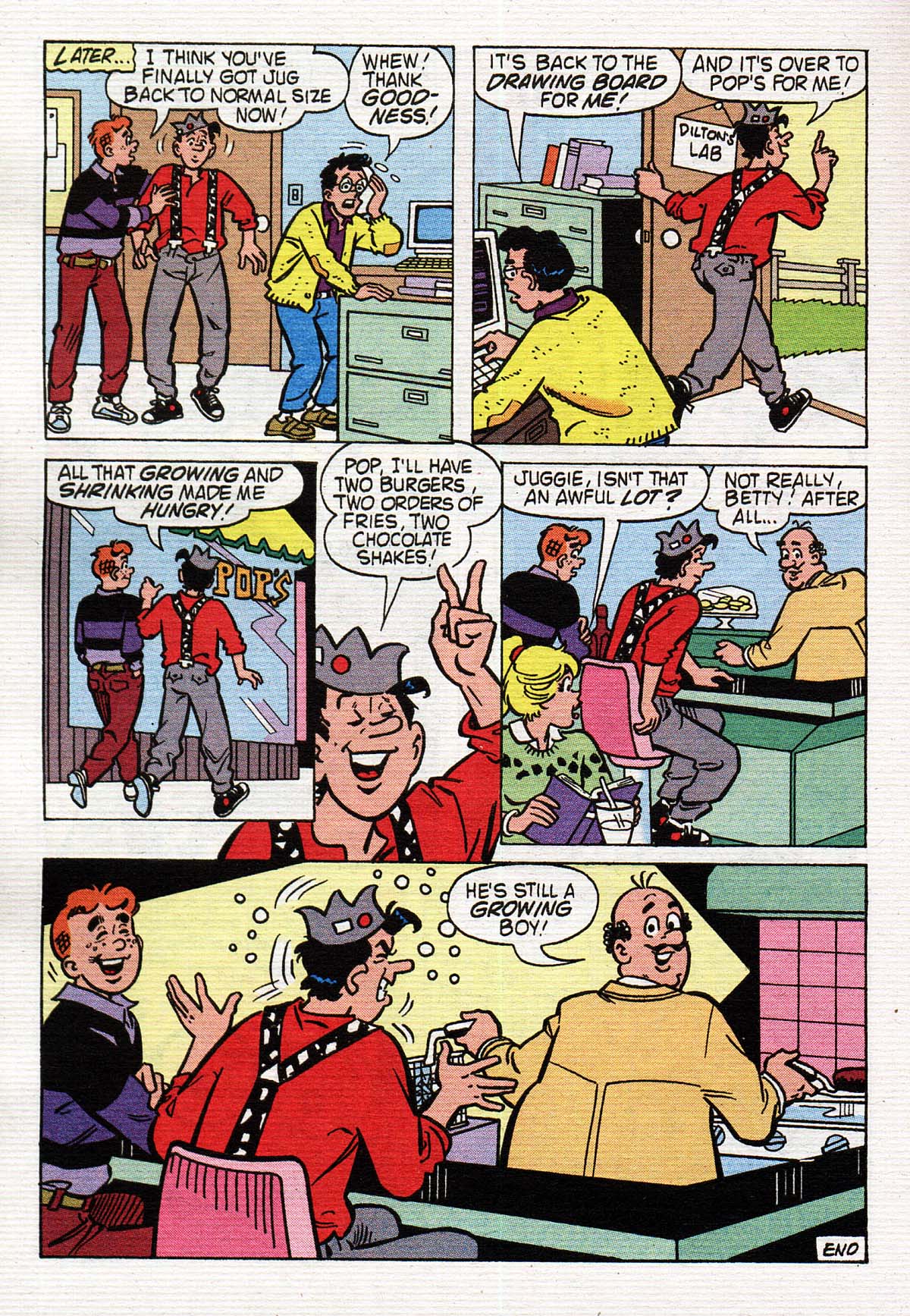 Read online Jughead's Double Digest Magazine comic -  Issue #107 - 169