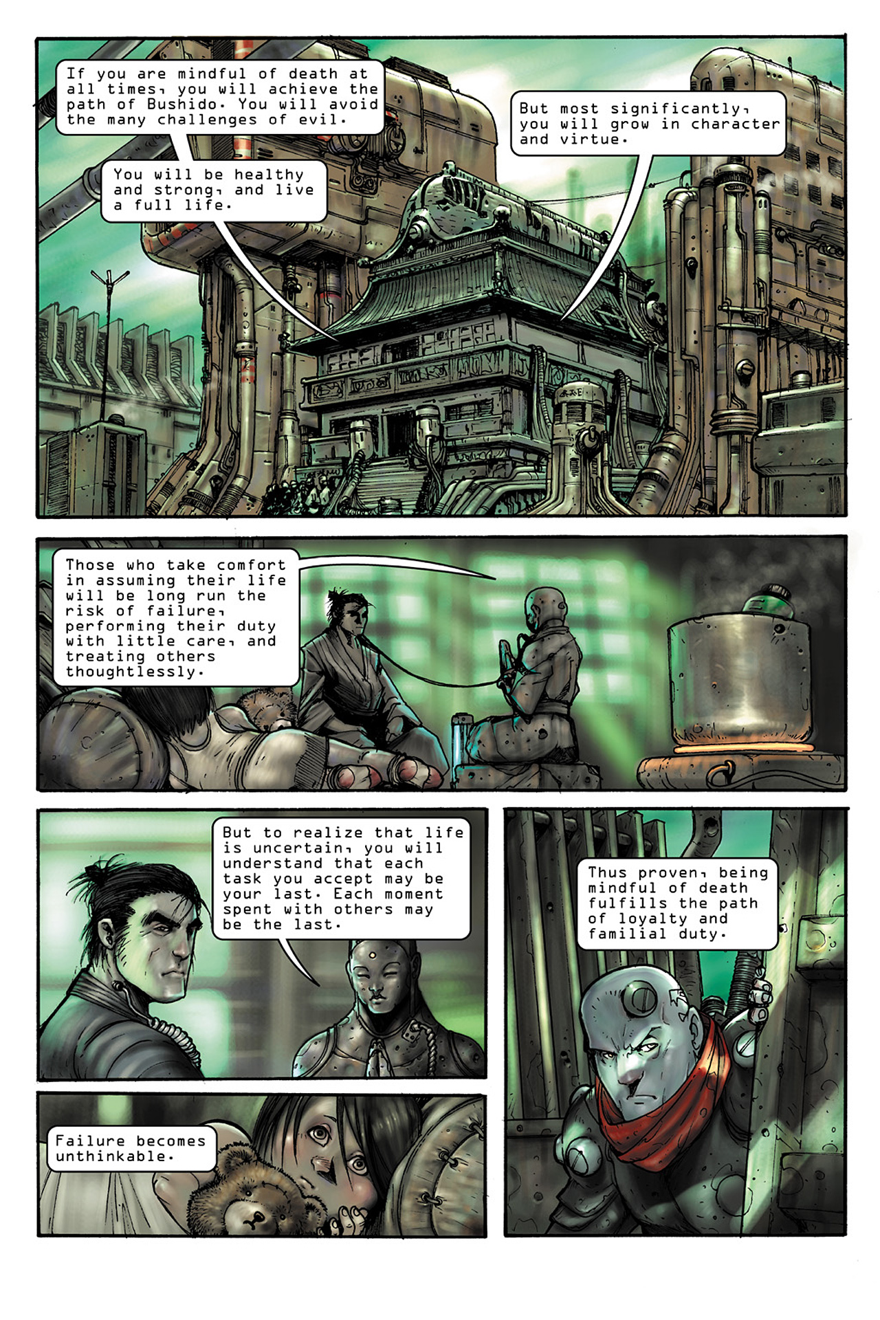 Read online Lone Wolf 2100 comic -  Issue # TPB 2 - 57