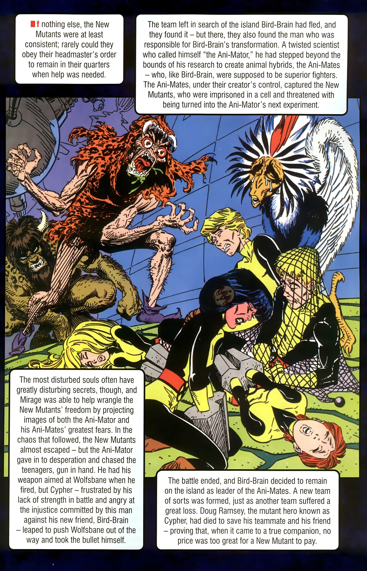 Read online New Mutants Saga comic -  Issue # Full - 27