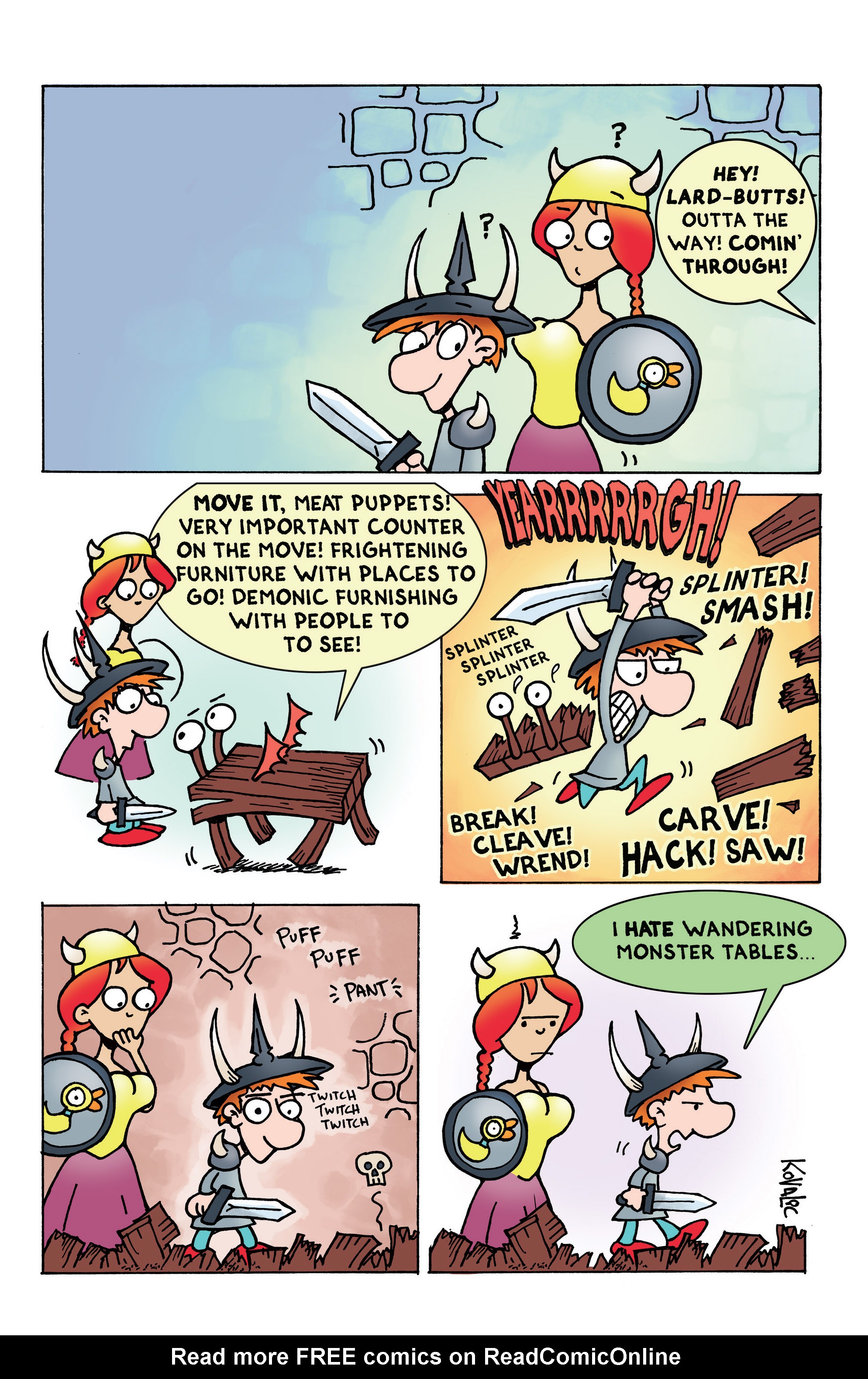 Read online Munchkin comic -  Issue #1 - 25