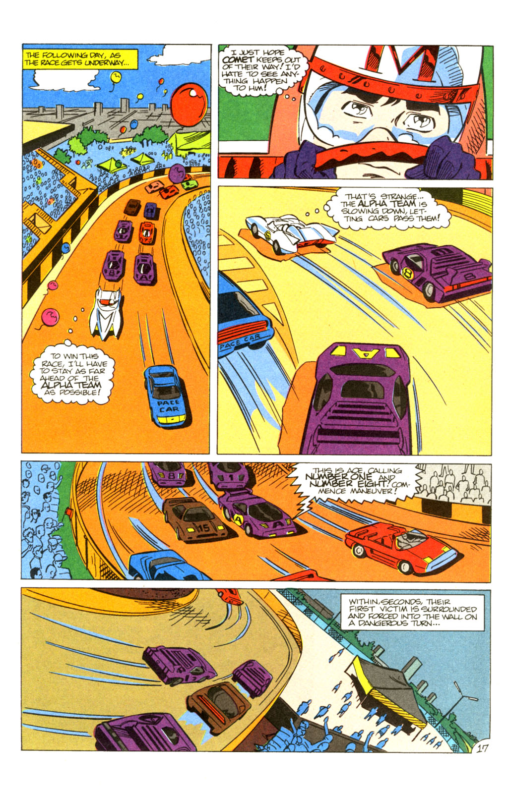 Read online Speed Racer (1987) comic -  Issue #29 - 22