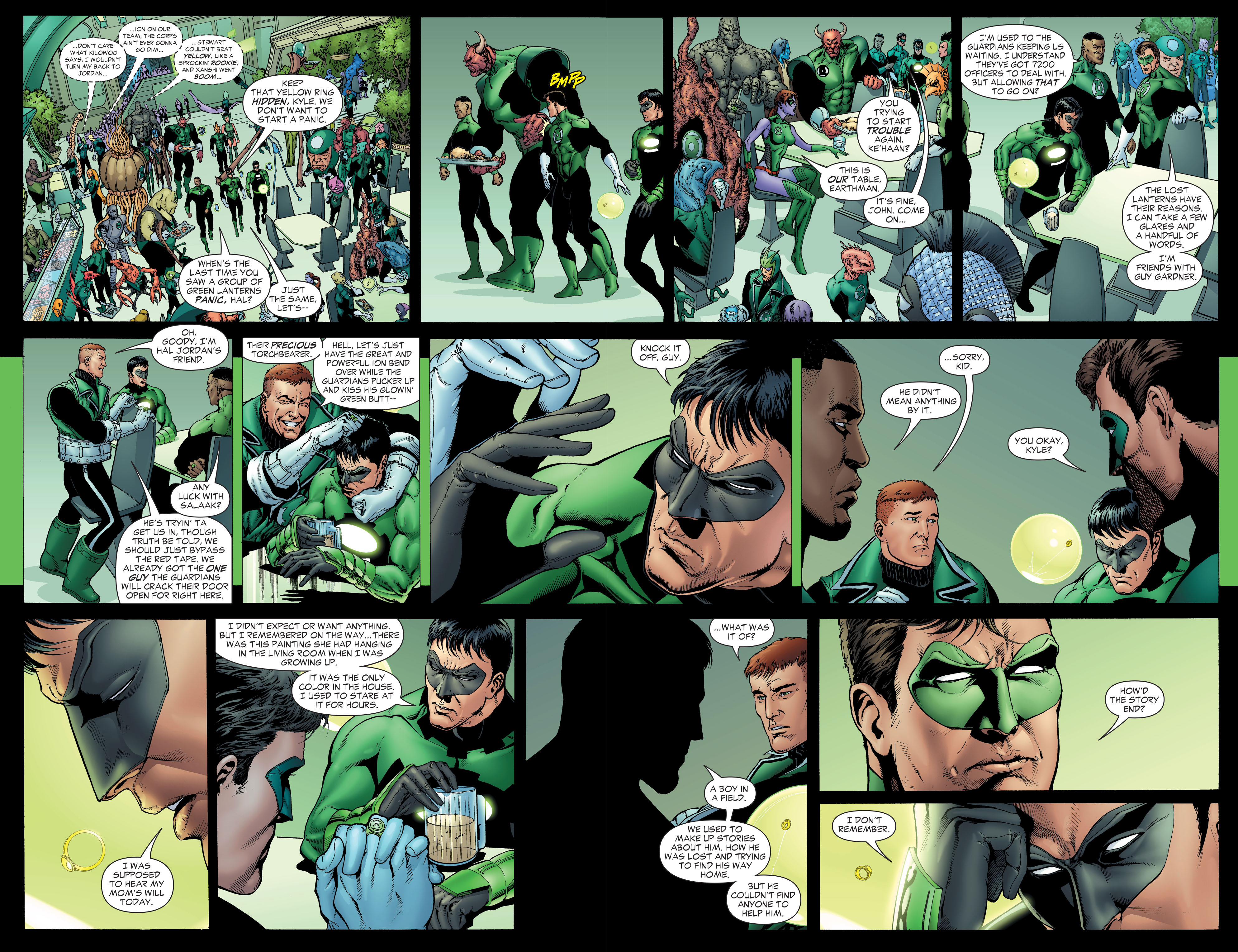 Read online Green Lantern by Geoff Johns comic -  Issue # TPB 3 (Part 1) - 54
