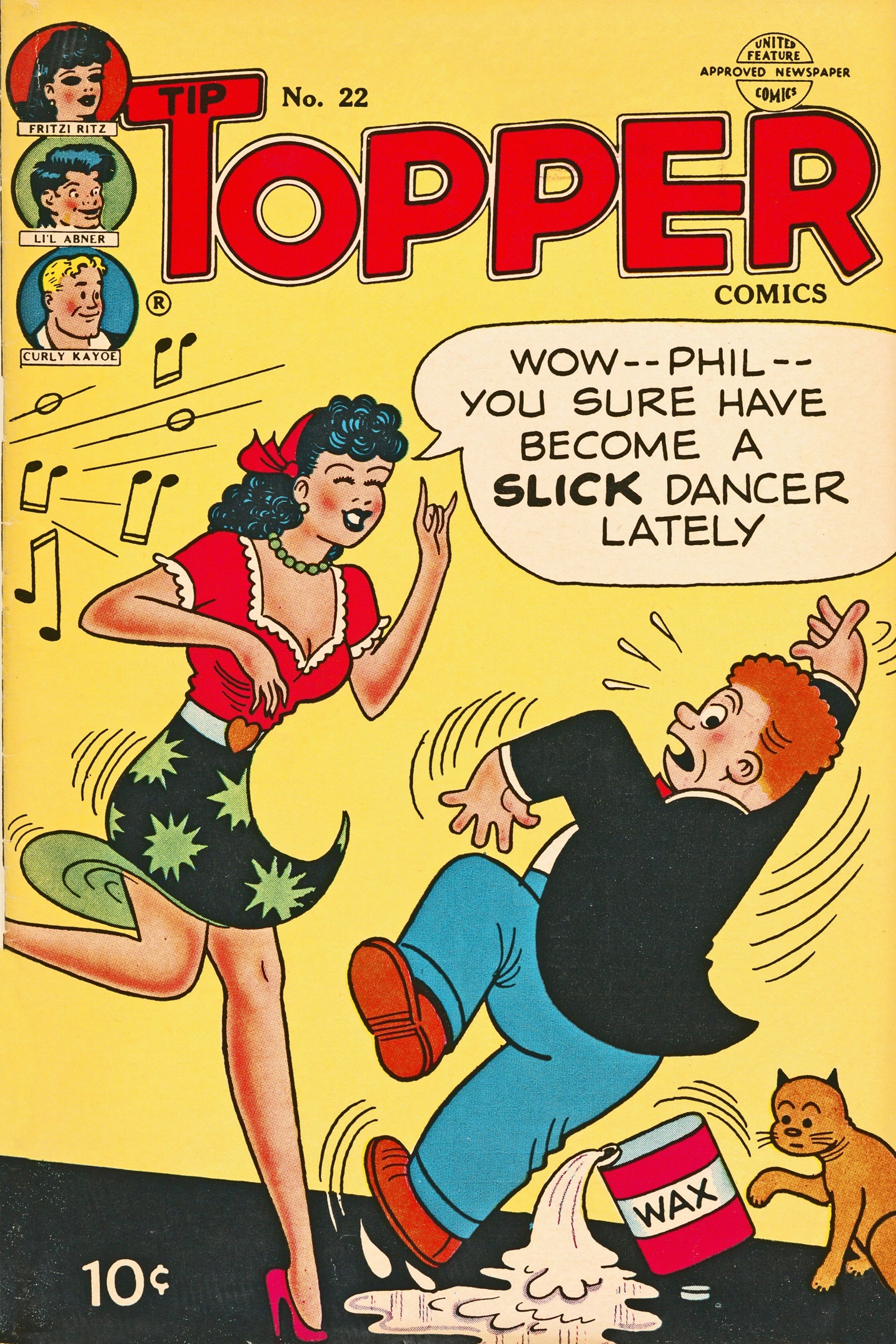 Read online Tip Topper Comics comic -  Issue #22 - 1