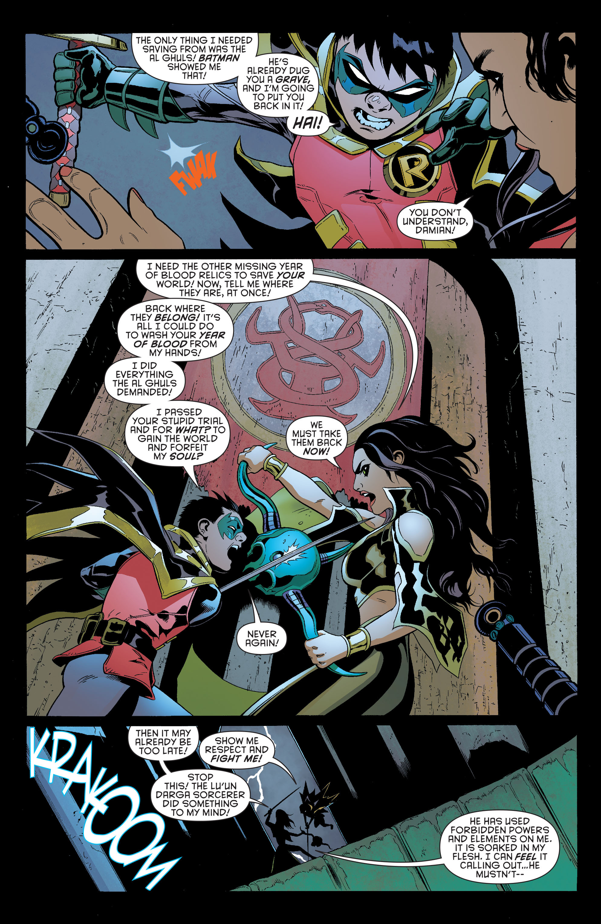 Read online Robin: Son of Batman comic -  Issue #5 - 11