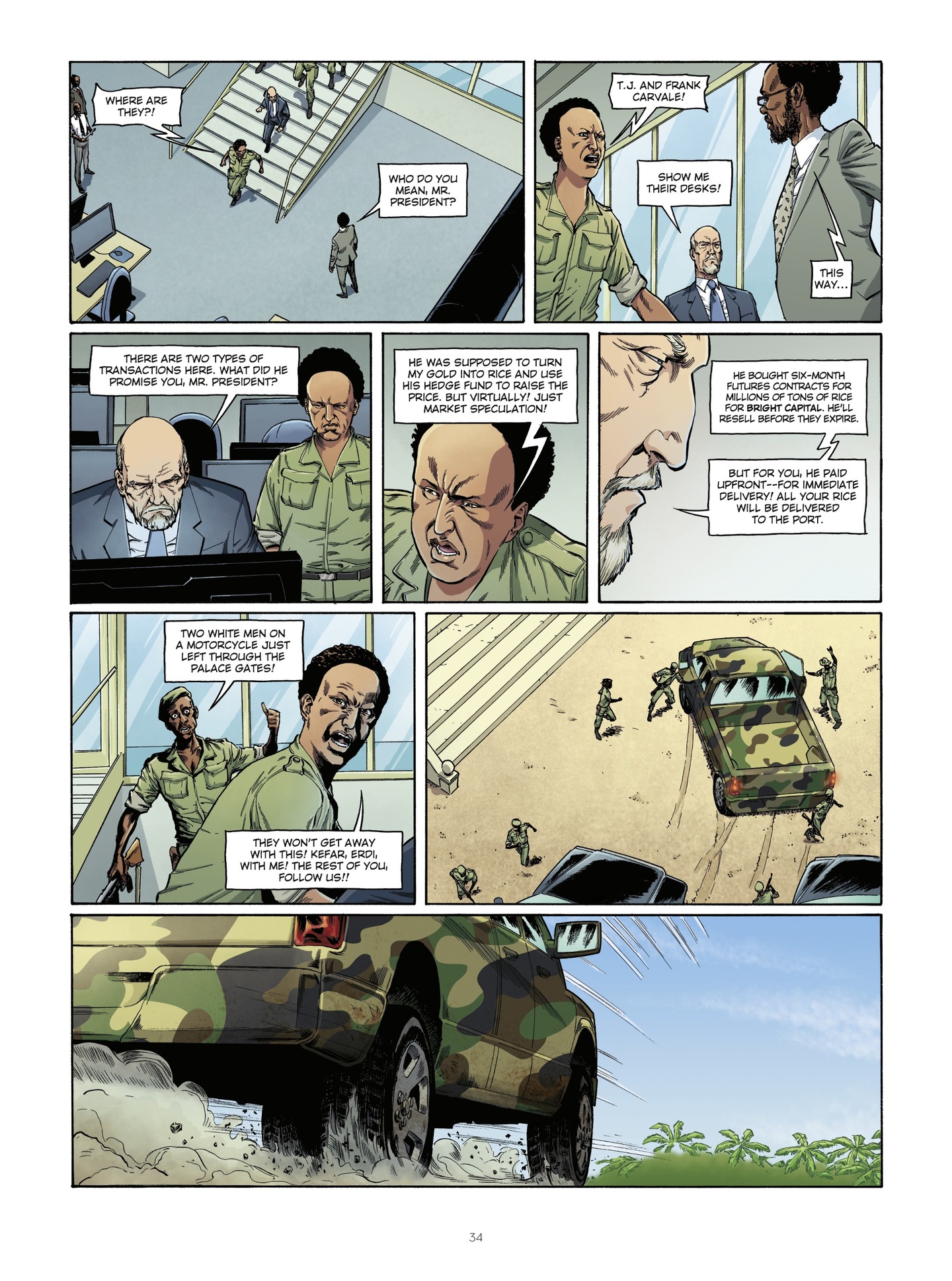 Read online Hedge Fund comic -  Issue #5 - 33