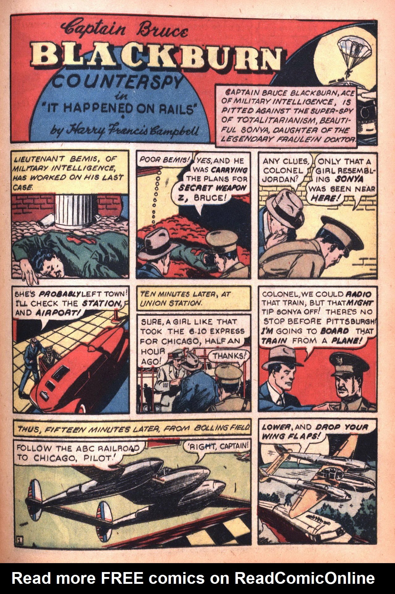 Read online Feature Comics comic -  Issue #55 - 58