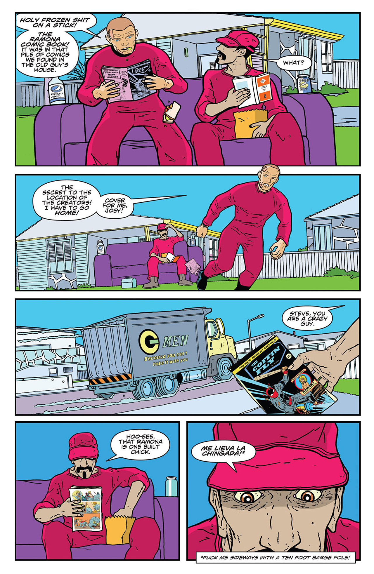 Read online Bulletproof Coffin comic -  Issue #4 - 14