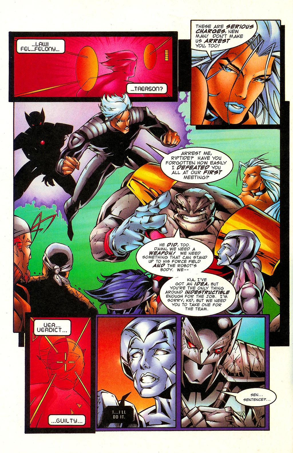 Read online New Man comic -  Issue #4 - 6