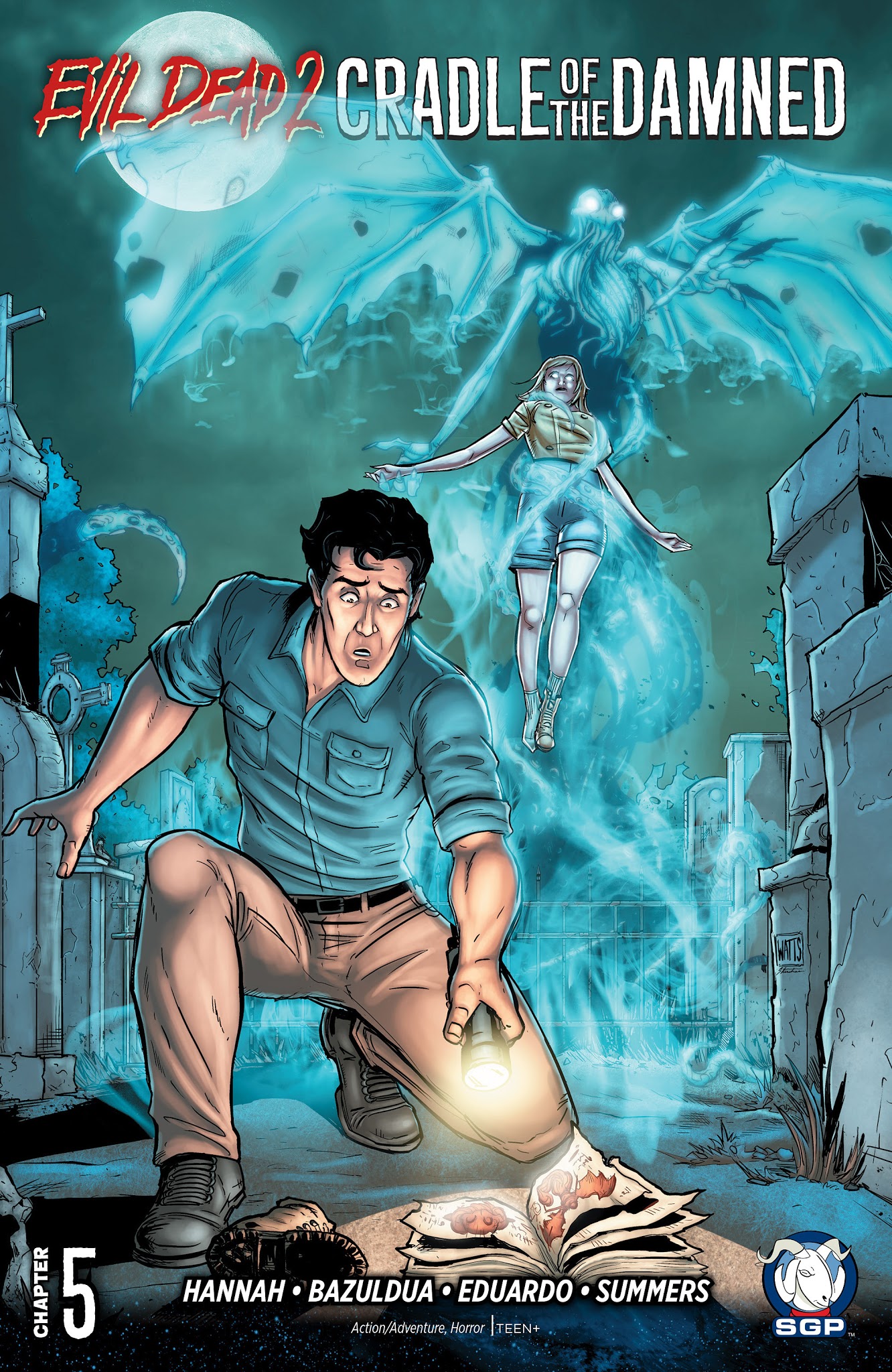 Read online Evil Dead 2: Cradle of the Damned comic -  Issue #5 - 1