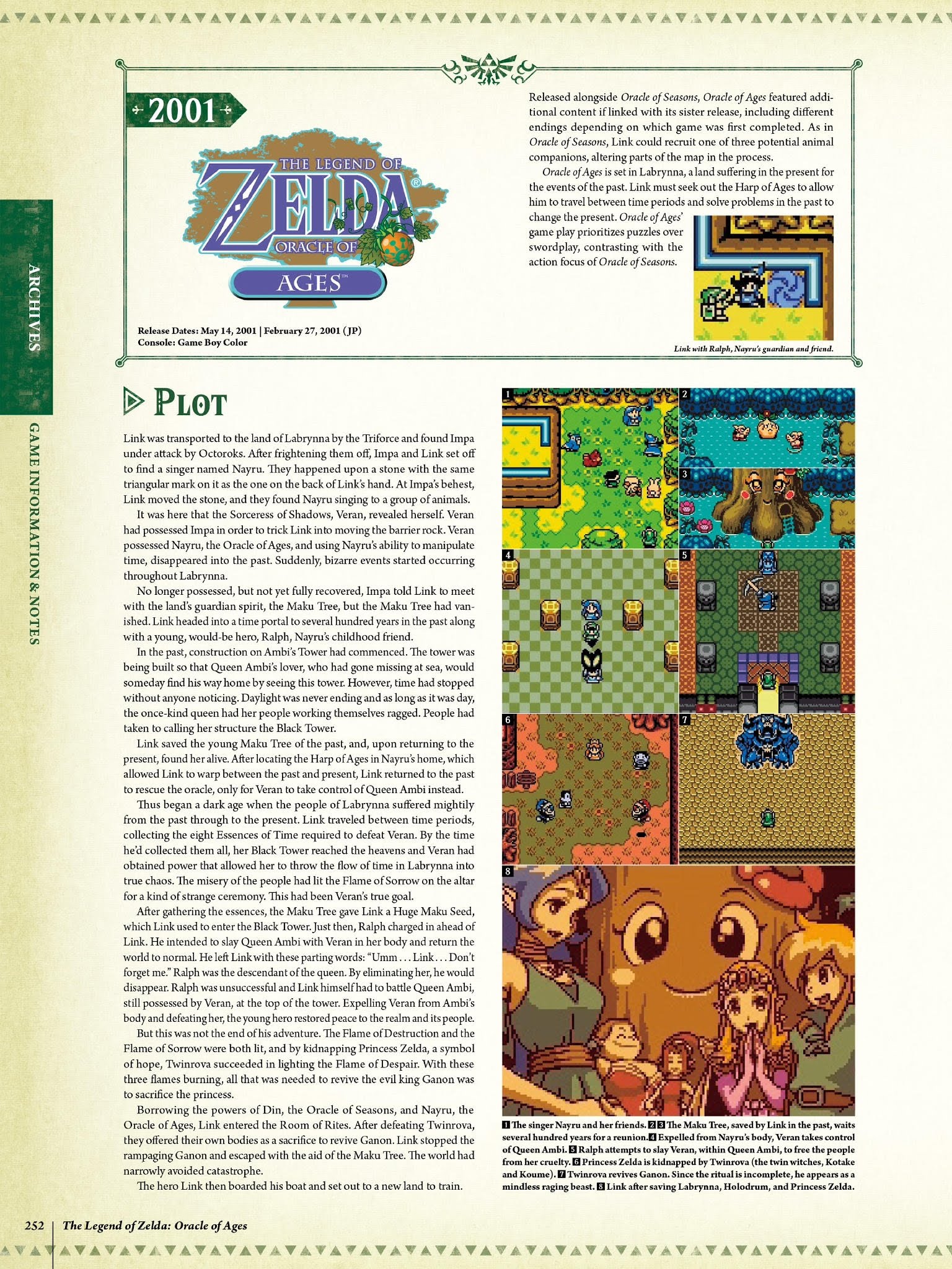 Read online The Legend of Zelda Encyclopedia comic -  Issue # TPB (Part 3) - 56