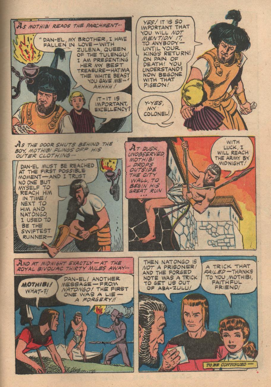Read online Tarzan (1948) comic -  Issue #84 - 33