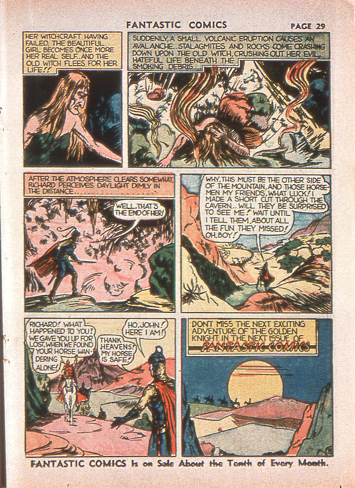 Read online Fantastic Comics comic -  Issue #1 - 32
