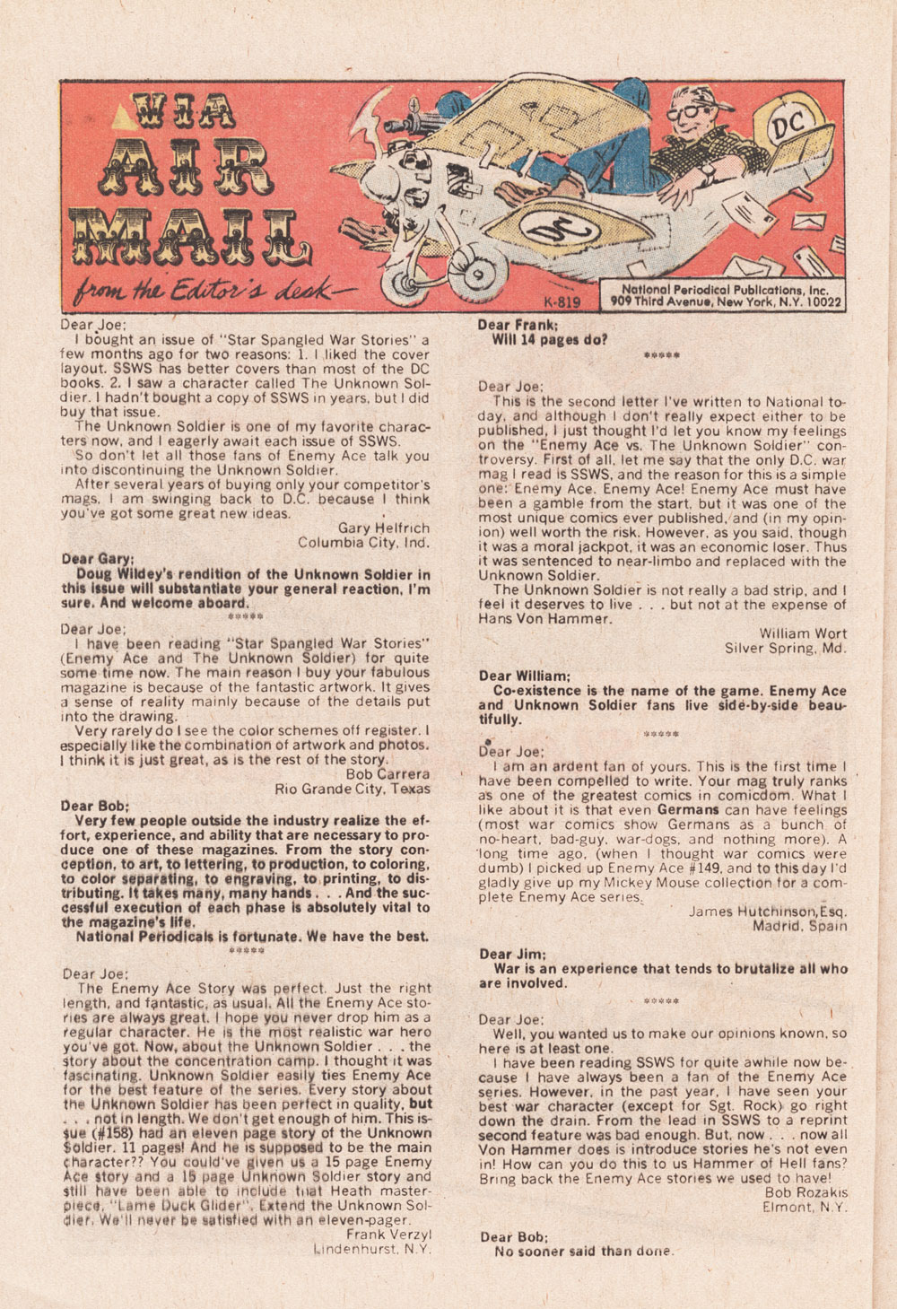 Read online Star Spangled War Stories (1952) comic -  Issue #161 - 38