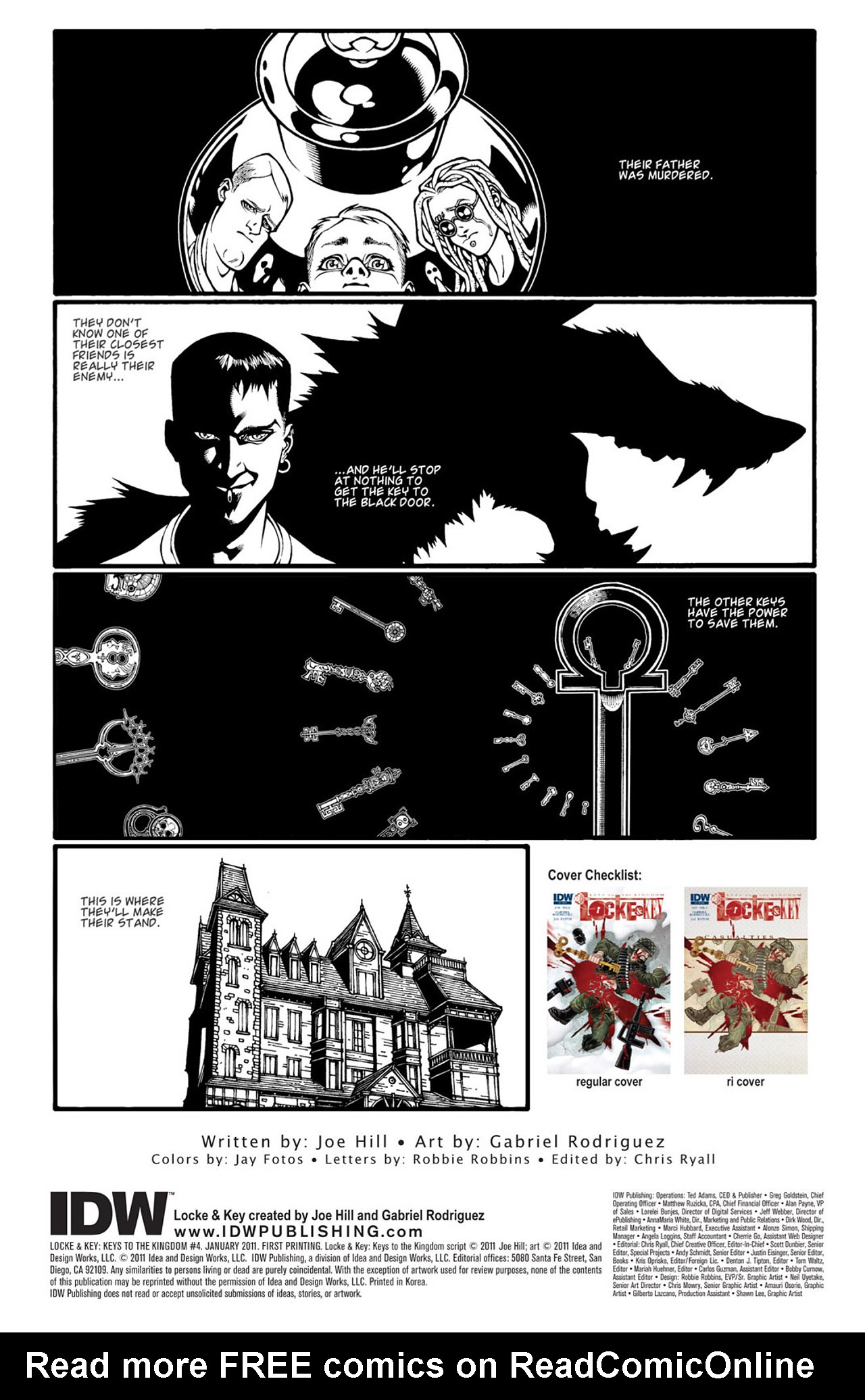 Read online Locke & Key: Keys to the Kingdom comic -  Issue #4 - 2