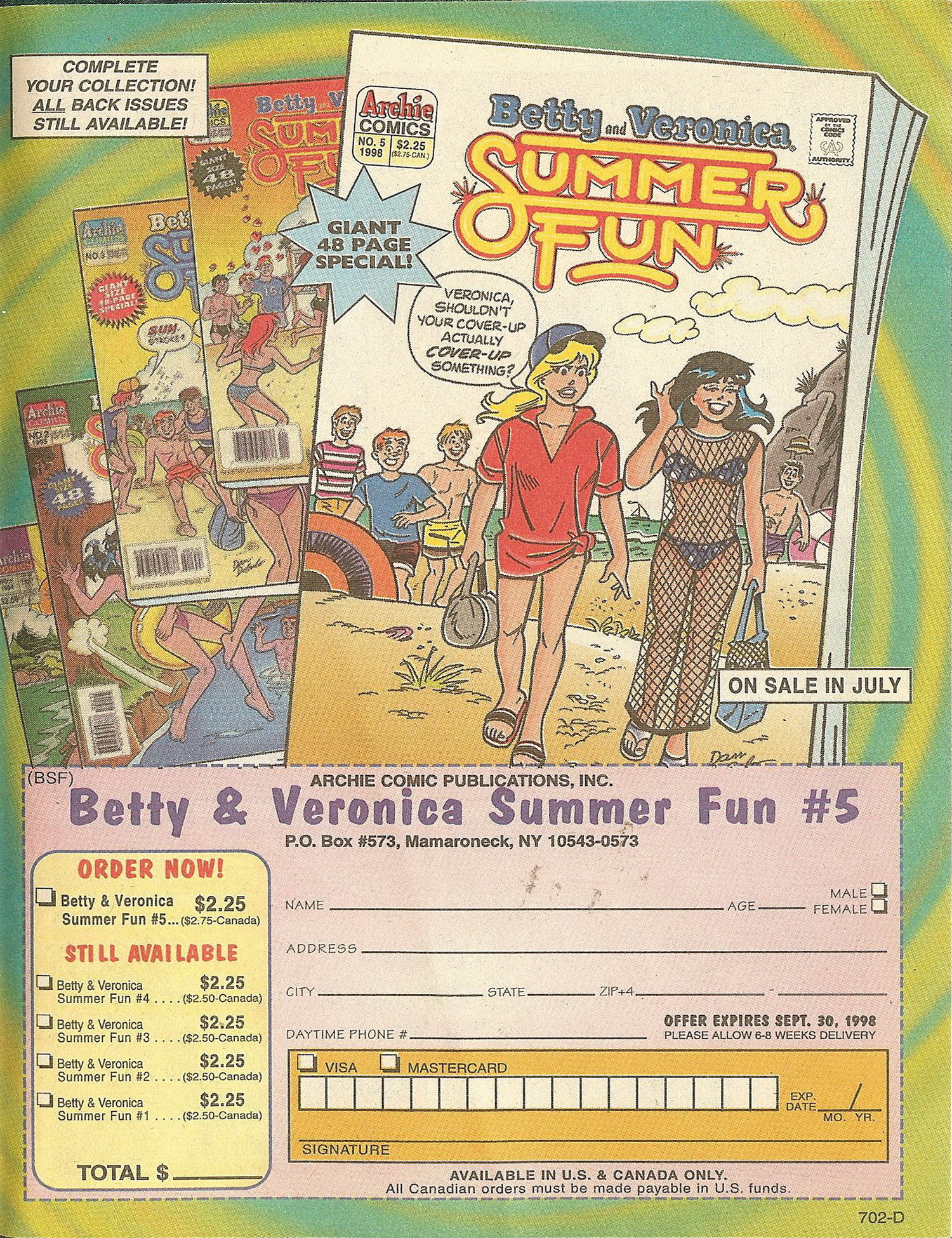 Read online Betty and Veronica Digest Magazine comic -  Issue #98 - 78