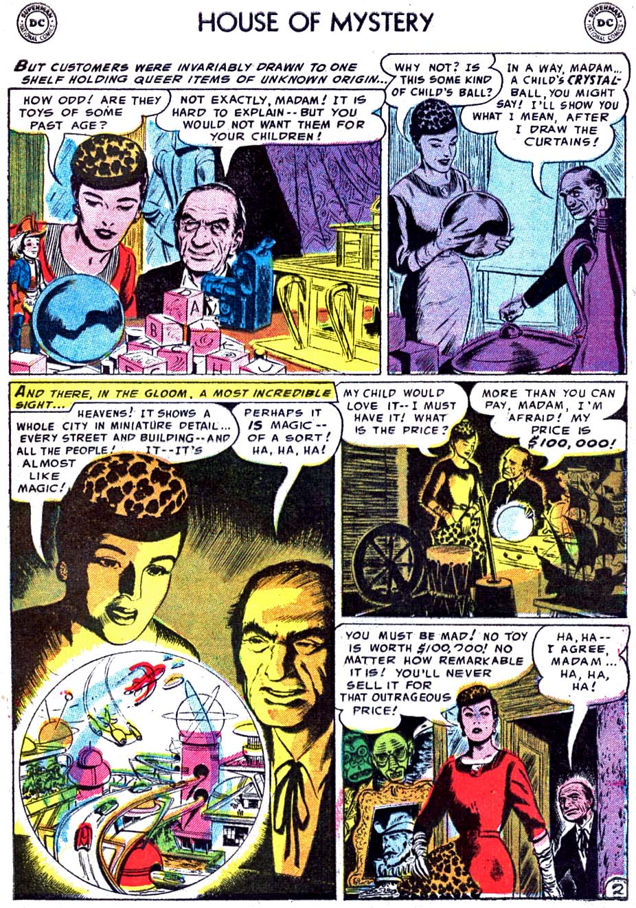 Read online House of Mystery (1951) comic -  Issue #46 - 28