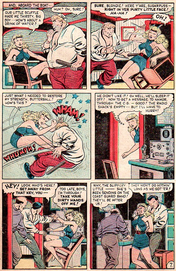 Read online Sub-Mariner Comics comic -  Issue #26 - 9