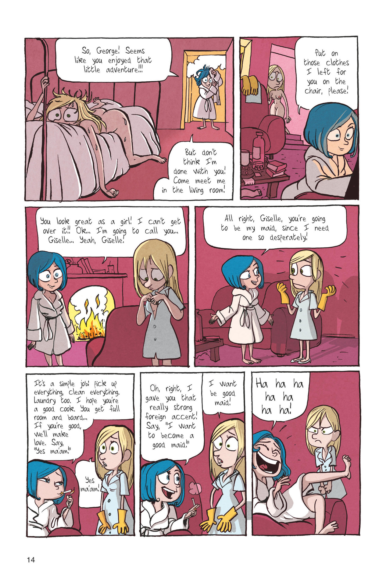 Read online Giselle & Beatrice comic -  Issue # TPB - 14