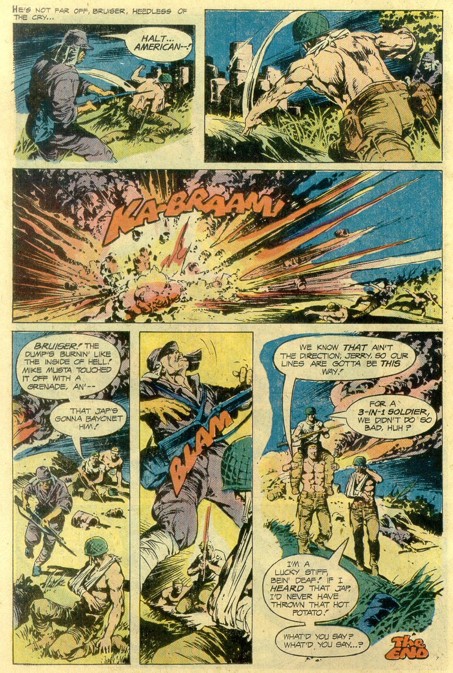 Read online G.I. Combat (1952) comic -  Issue #201 - 70