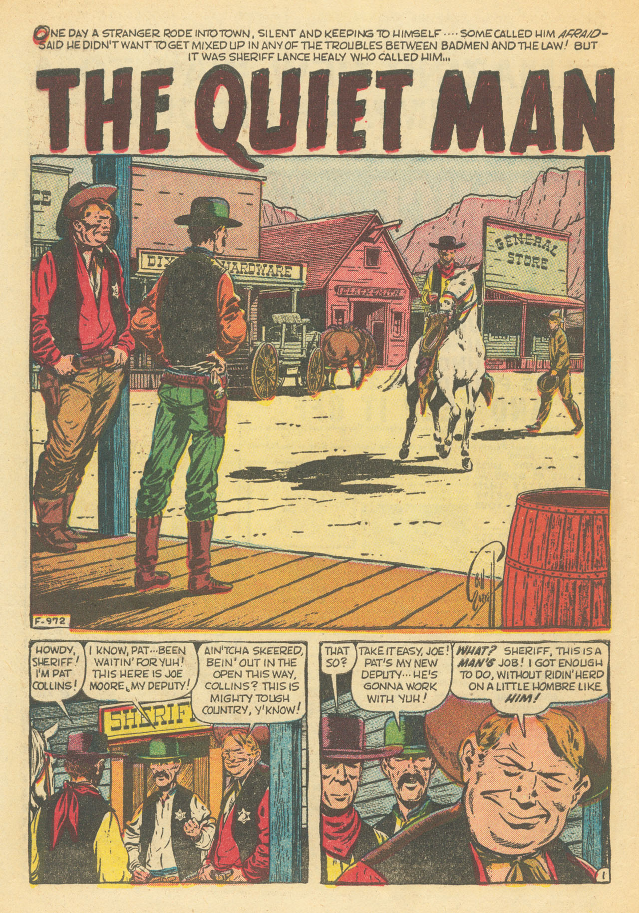 Read online Western Outlaws (1954) comic -  Issue #9 - 10