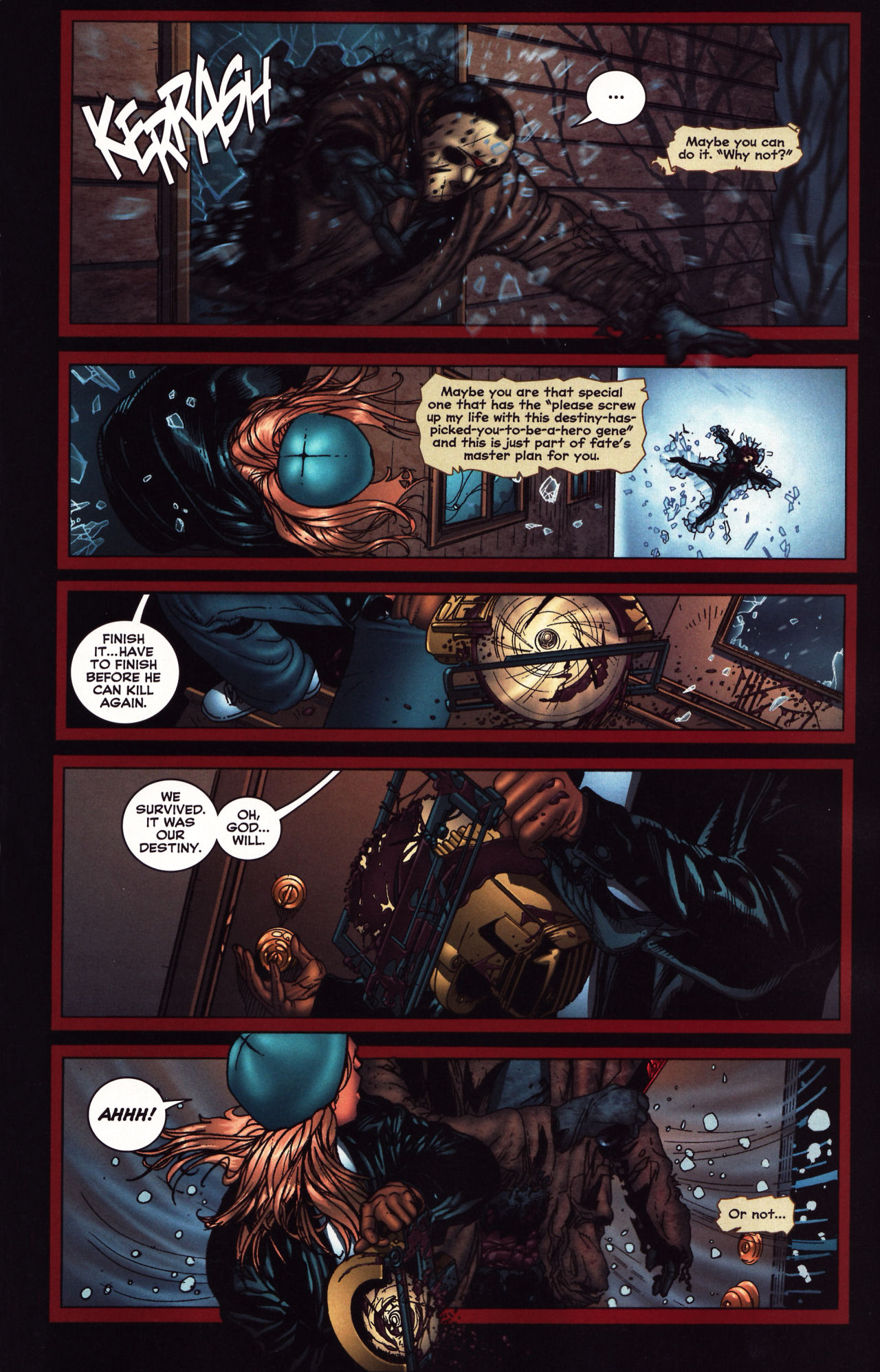 Read online Freddy Vs Jason Vs Ash comic -  Issue #1 - 16