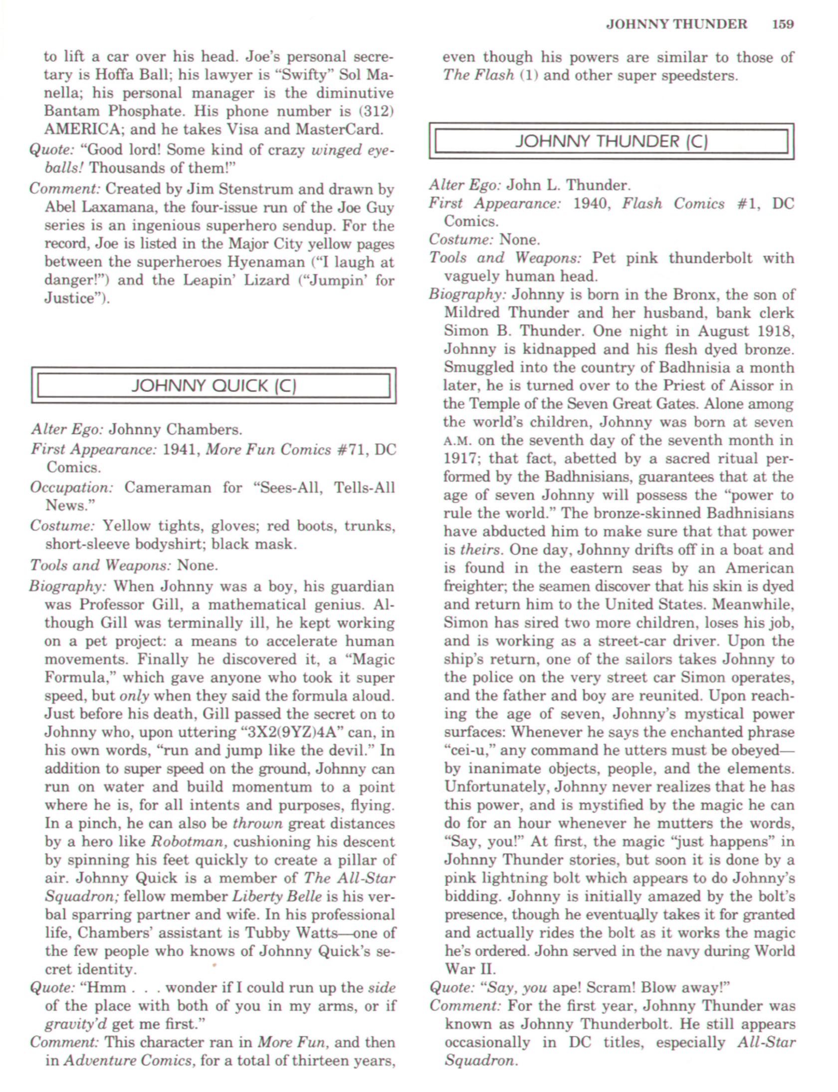 Read online The Encyclopedia of Superheroes comic -  Issue # TPB (Part 2) - 78