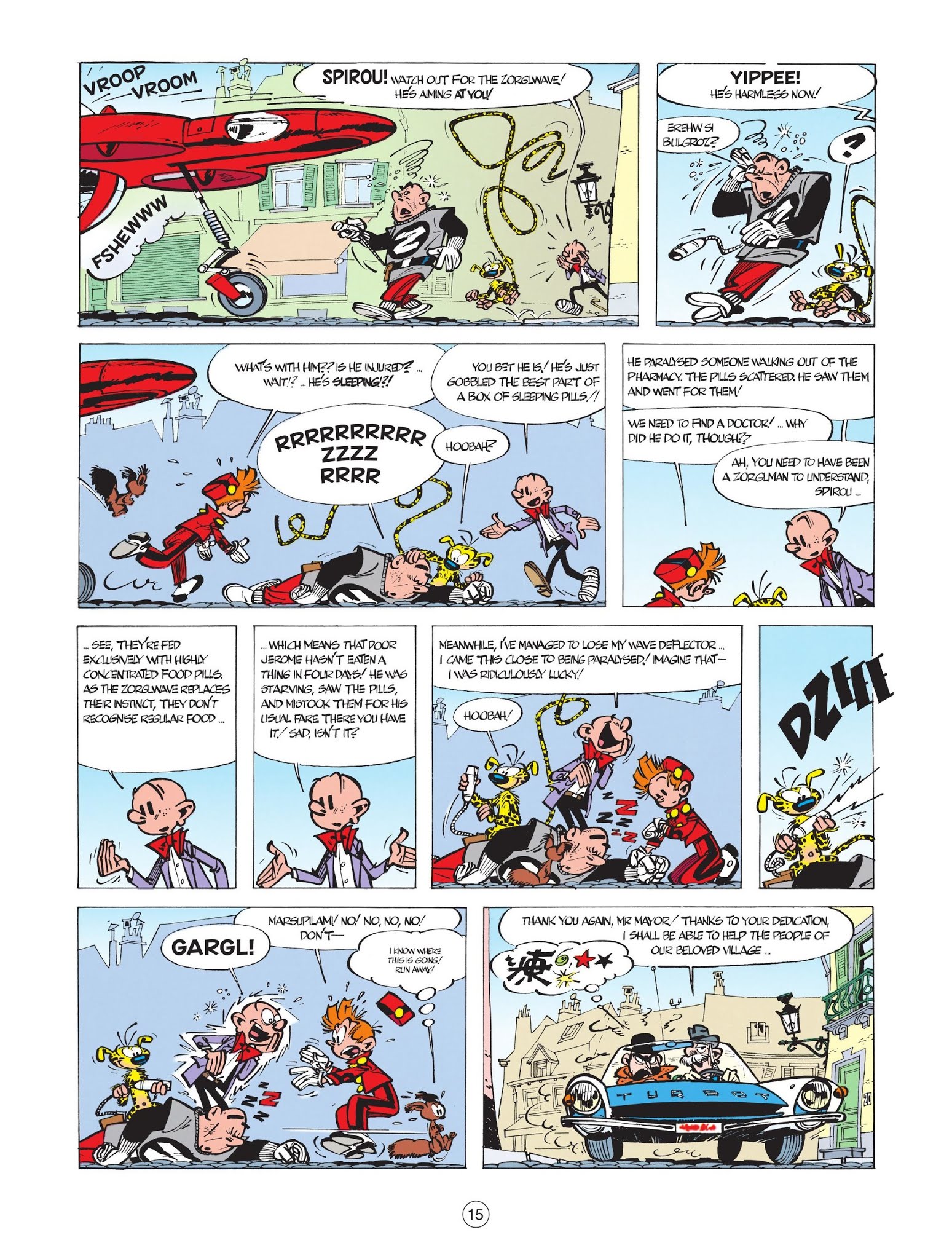 Read online Spirou & Fantasio (2009) comic -  Issue #15 - 17