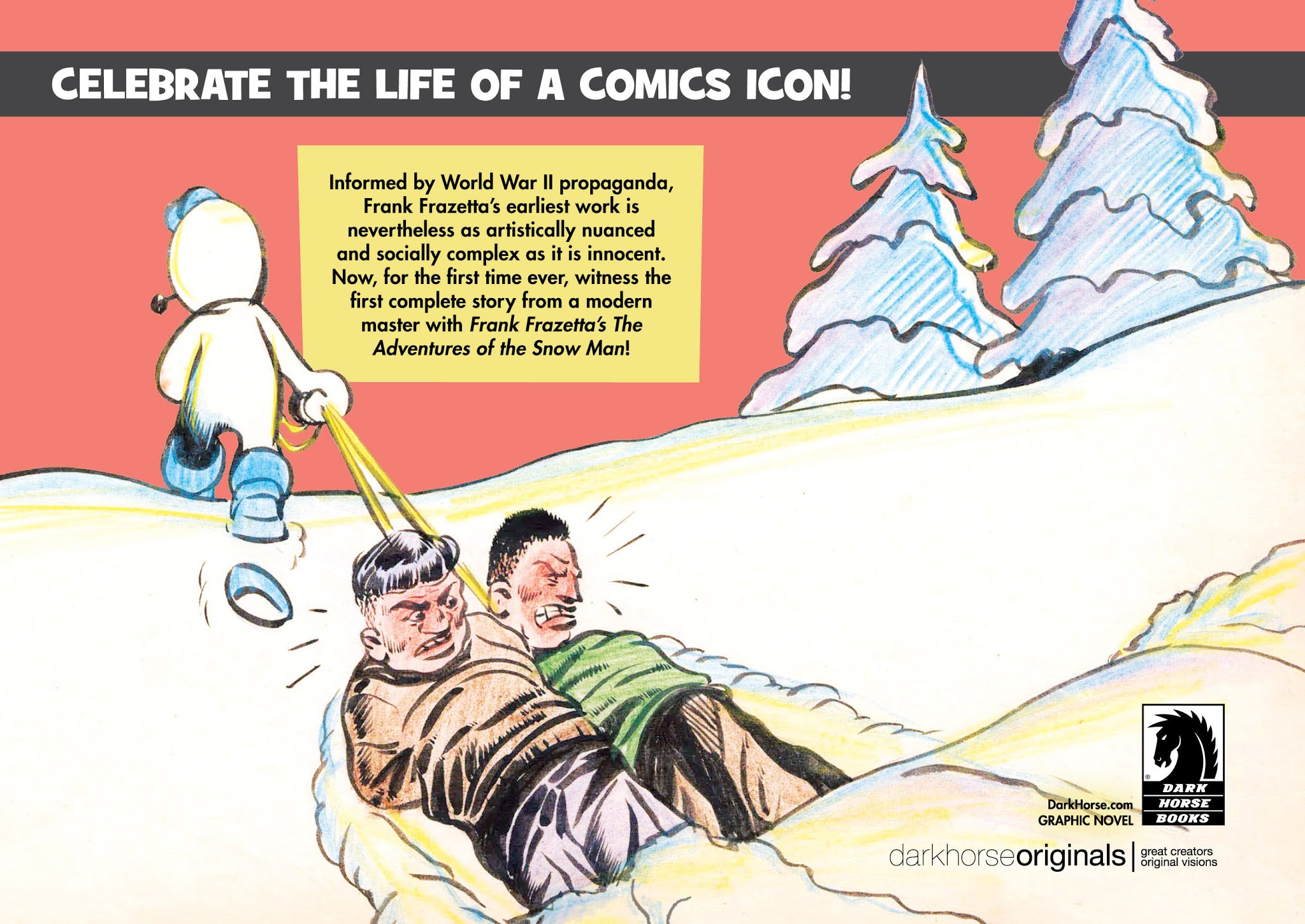 Read online Frank Frazetta's The Adventures of the Snow Man comic -  Issue # TPB - 88