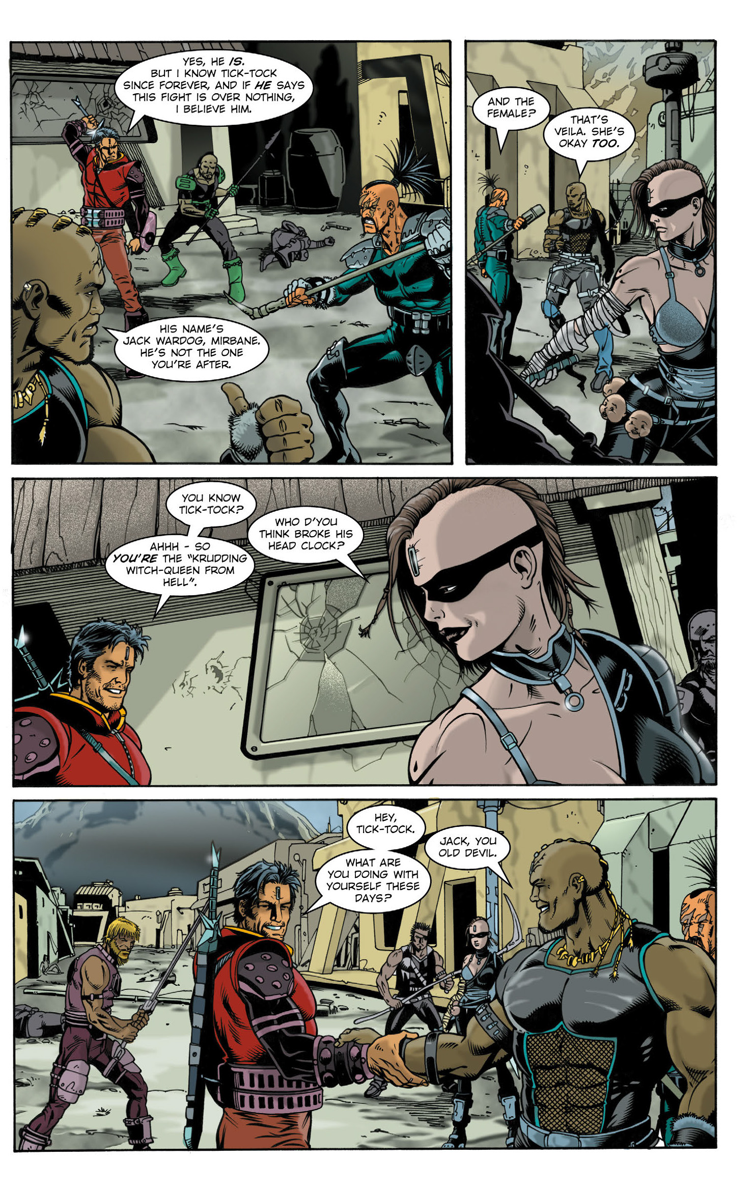 Read online Wardog comic -  Issue # TPB - 36
