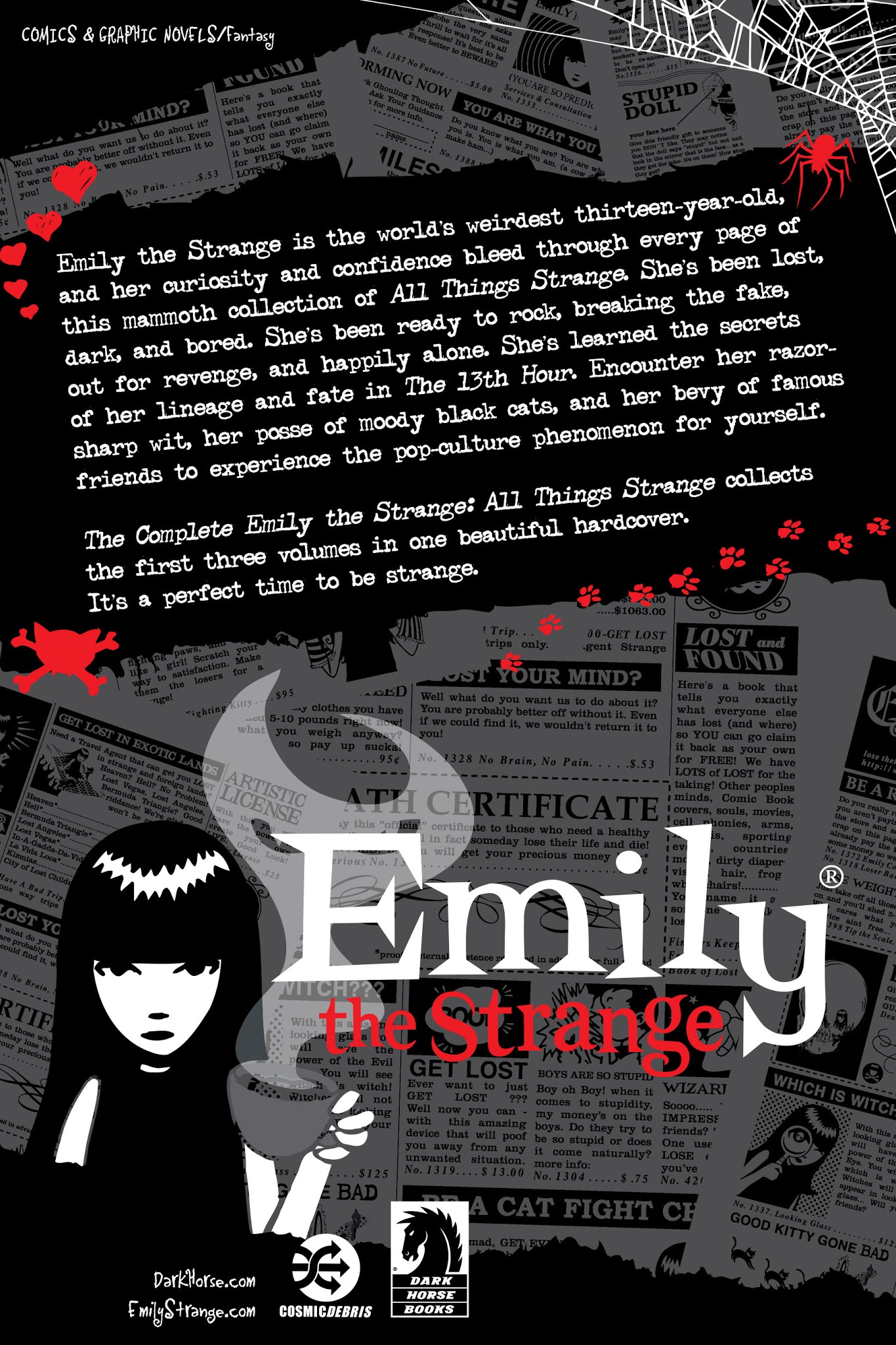 Read online The Complete Emily The Strange: All Things Strange comic -  Issue # TPB - 417