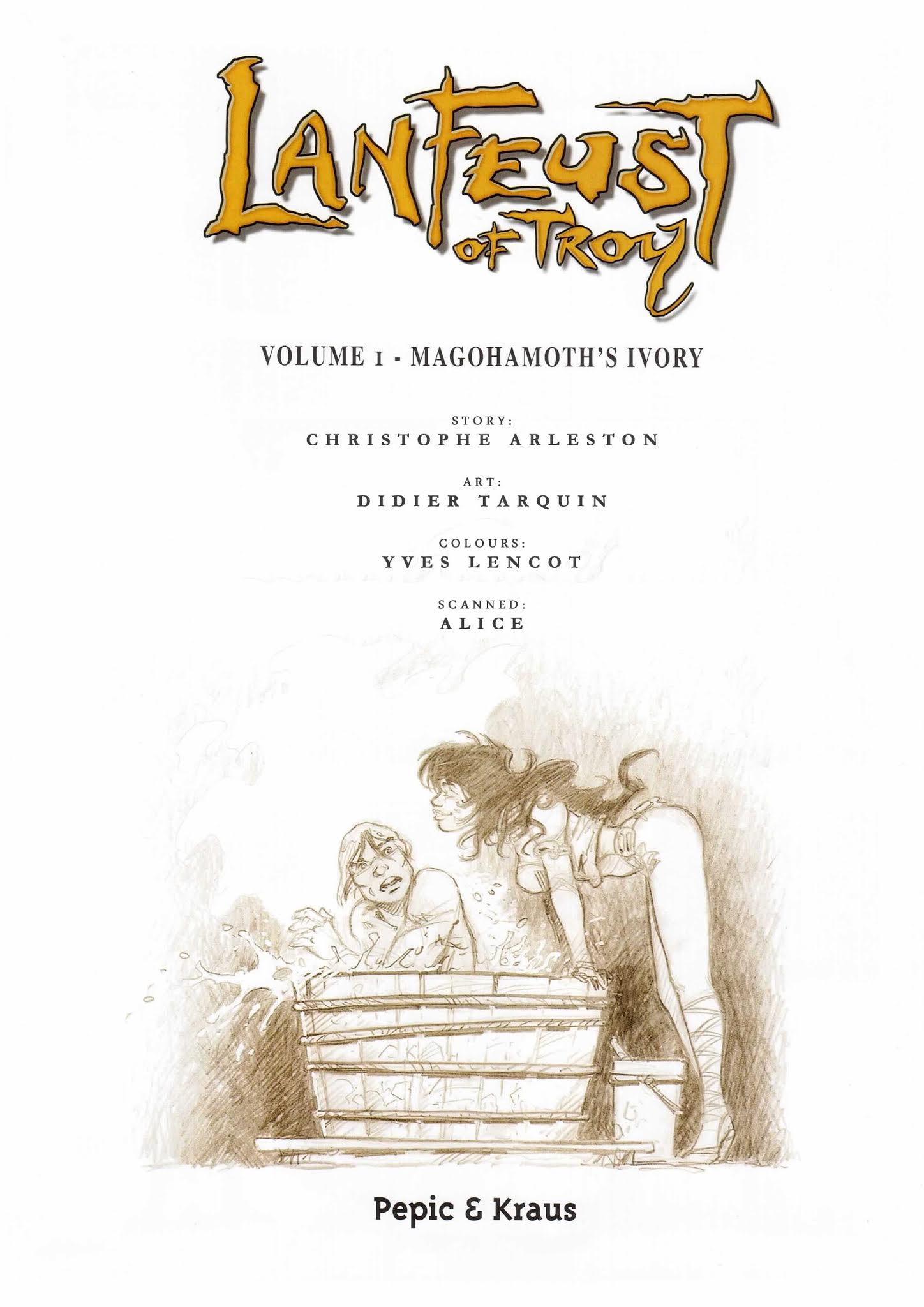 Read online Lanfeust of Troy comic -  Issue #1 - 2