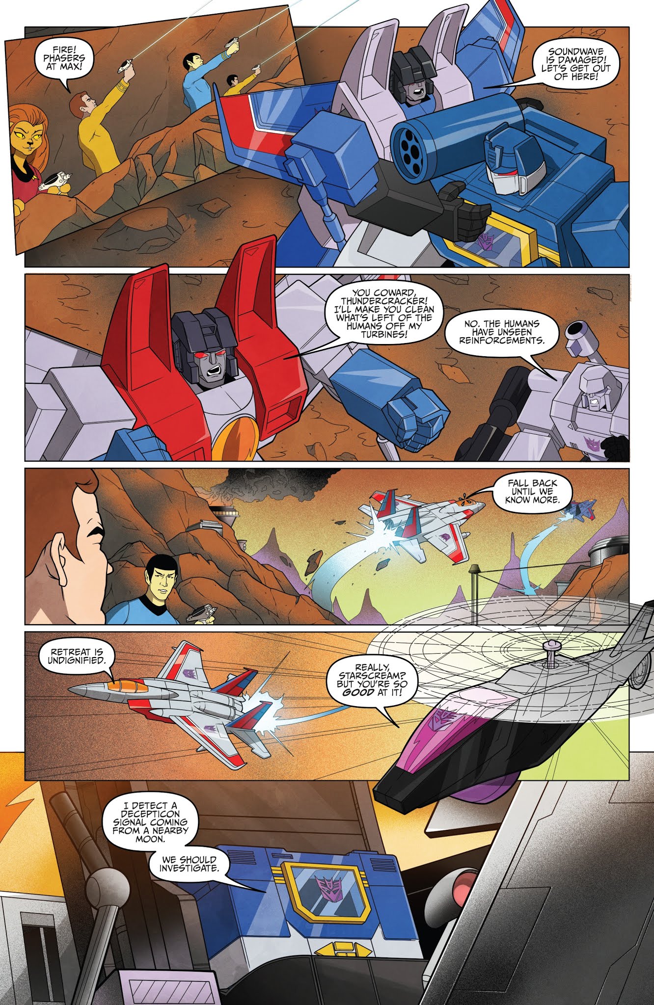 Read online Star Trek vs. Transformers comic -  Issue #1 - 14