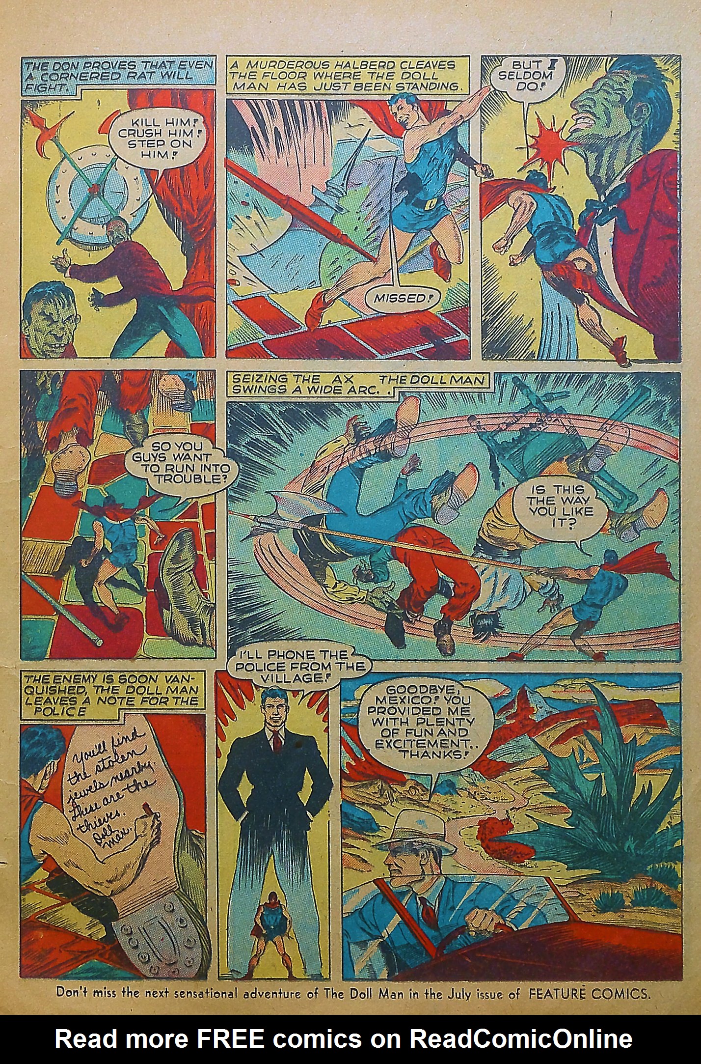 Read online Feature Comics comic -  Issue #45 - 11