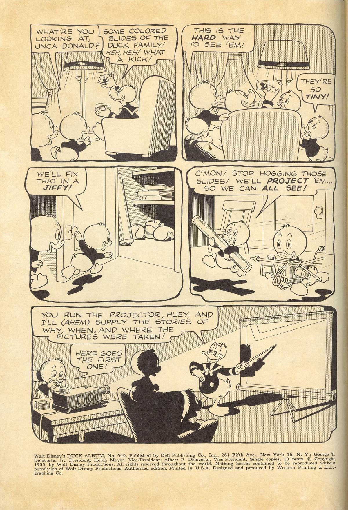 Read online Four Color Comics comic -  Issue #649 - 2