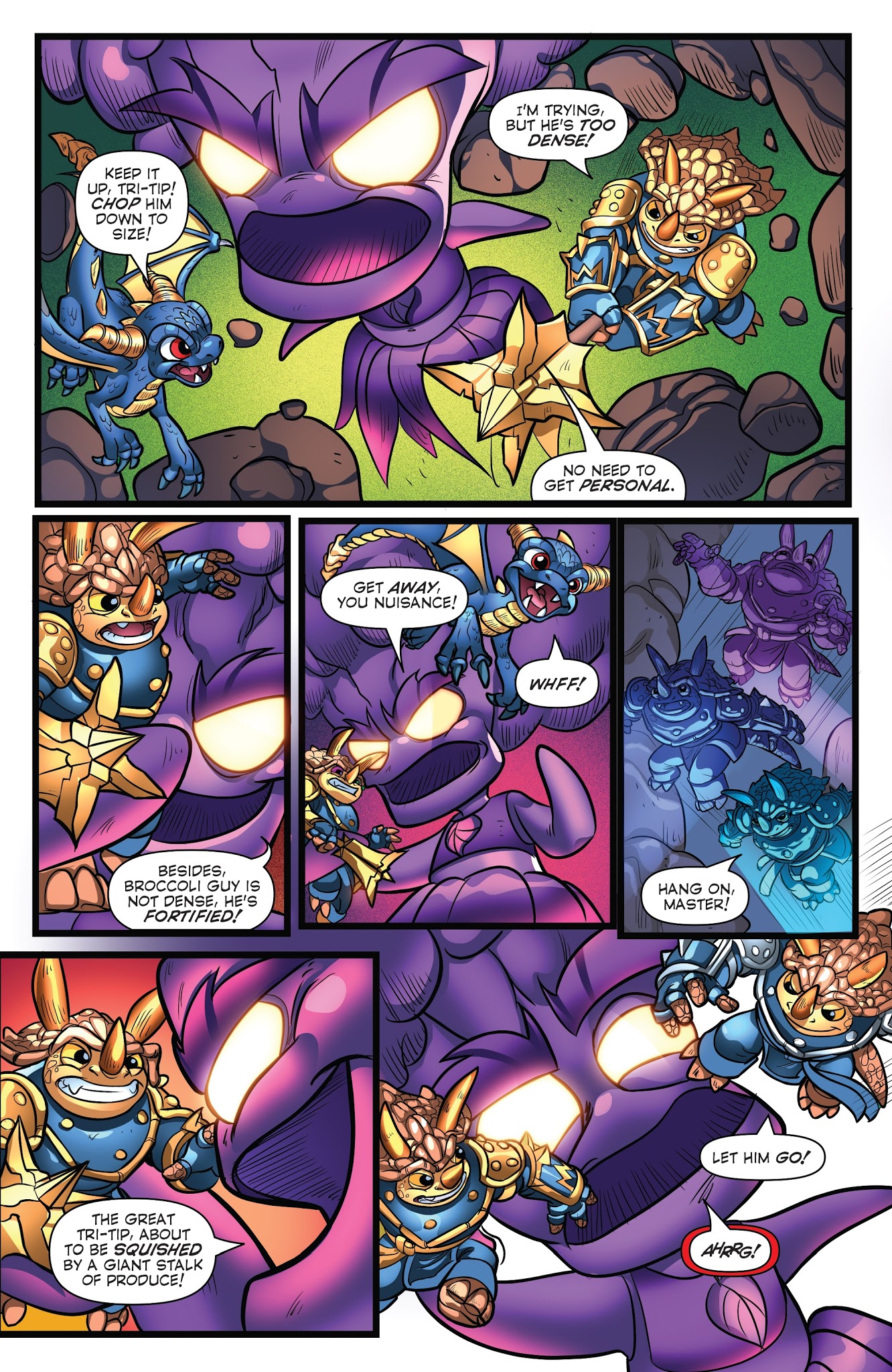 Read online Skylanders Quarterly-Spyro & Friends: Goldslinger comic -  Issue # Full - 32