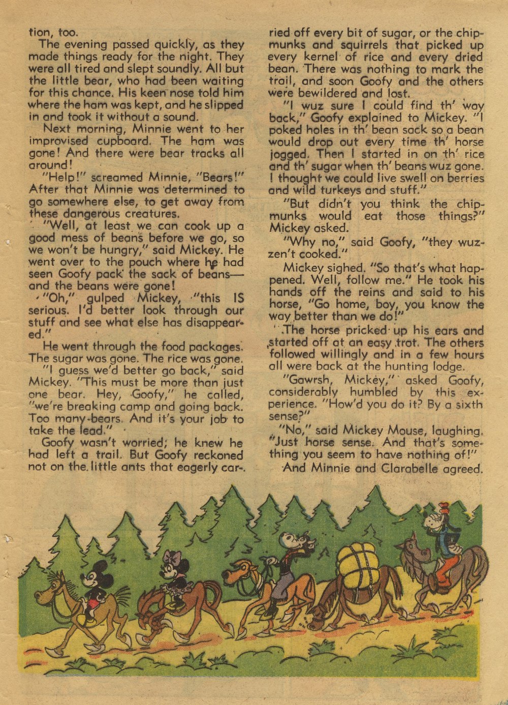 Read online Walt Disney's Comics and Stories comic -  Issue #59 - 25