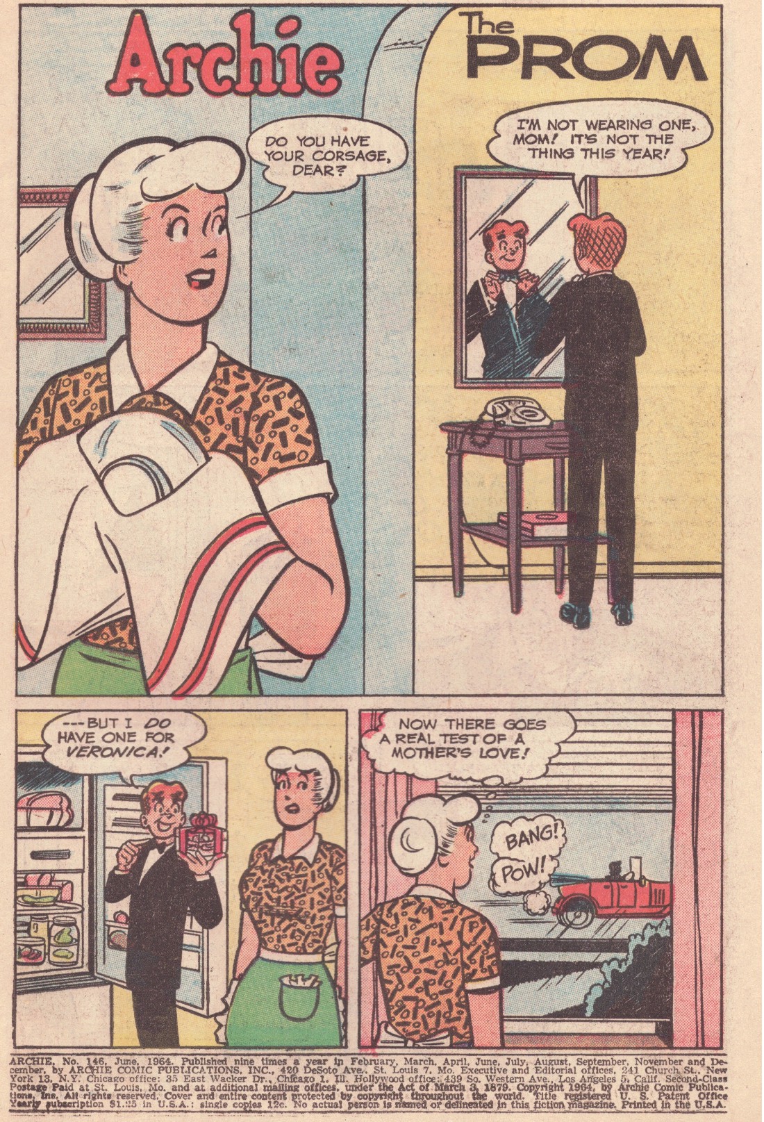 Read online Archie (1960) comic -  Issue #146 - 3