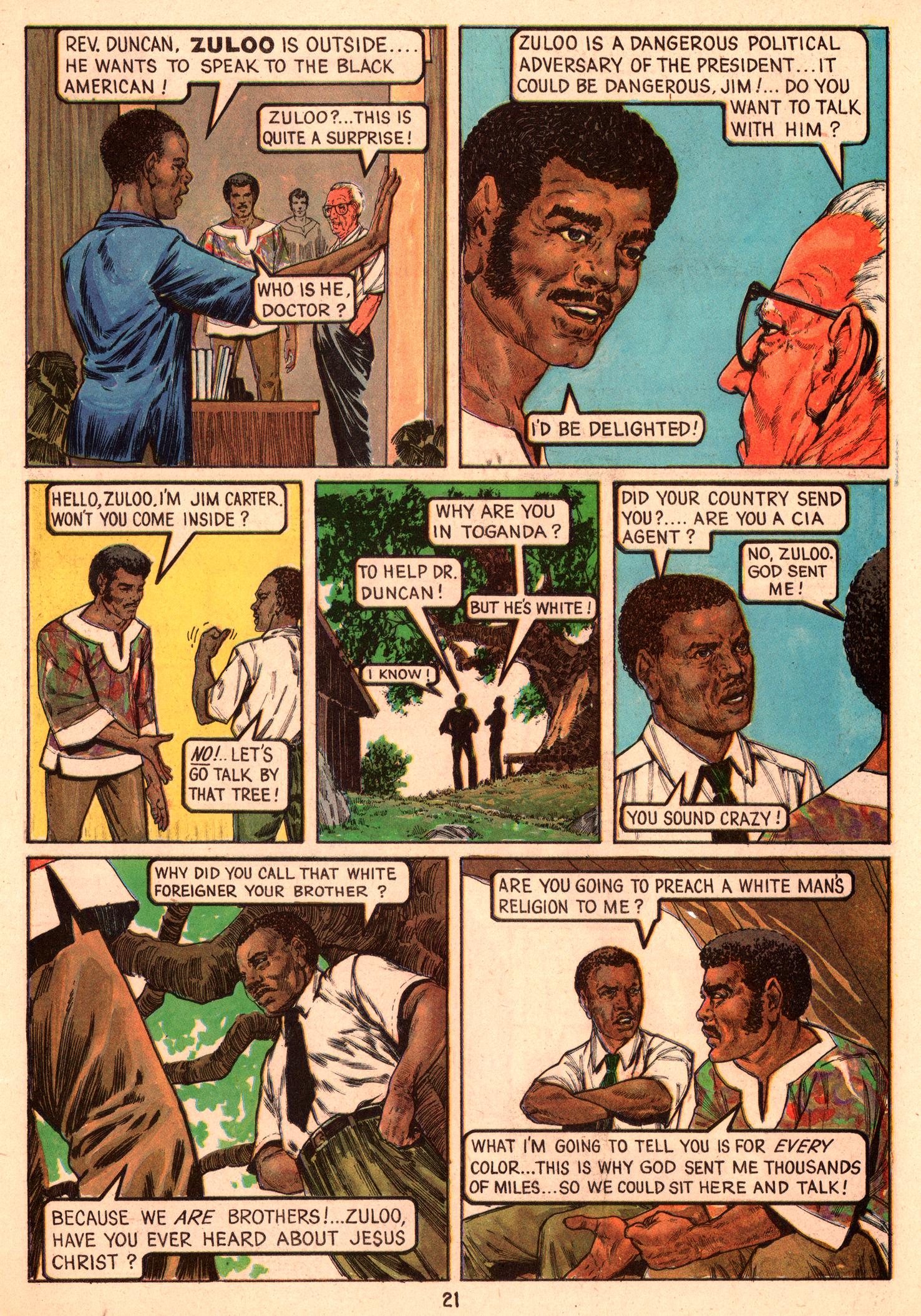 Read online The Crusaders (1974) comic -  Issue #3 - 23