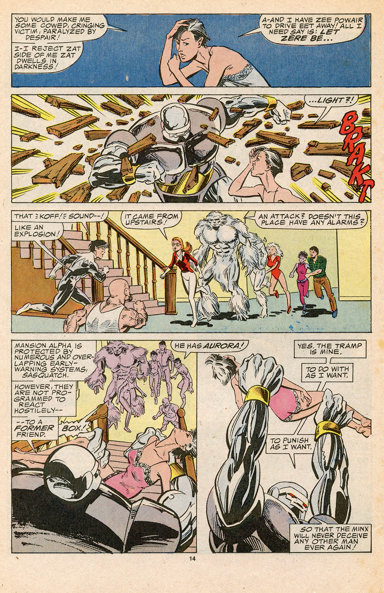 Read online Alpha Flight (1983) comic -  Issue #46 - 20