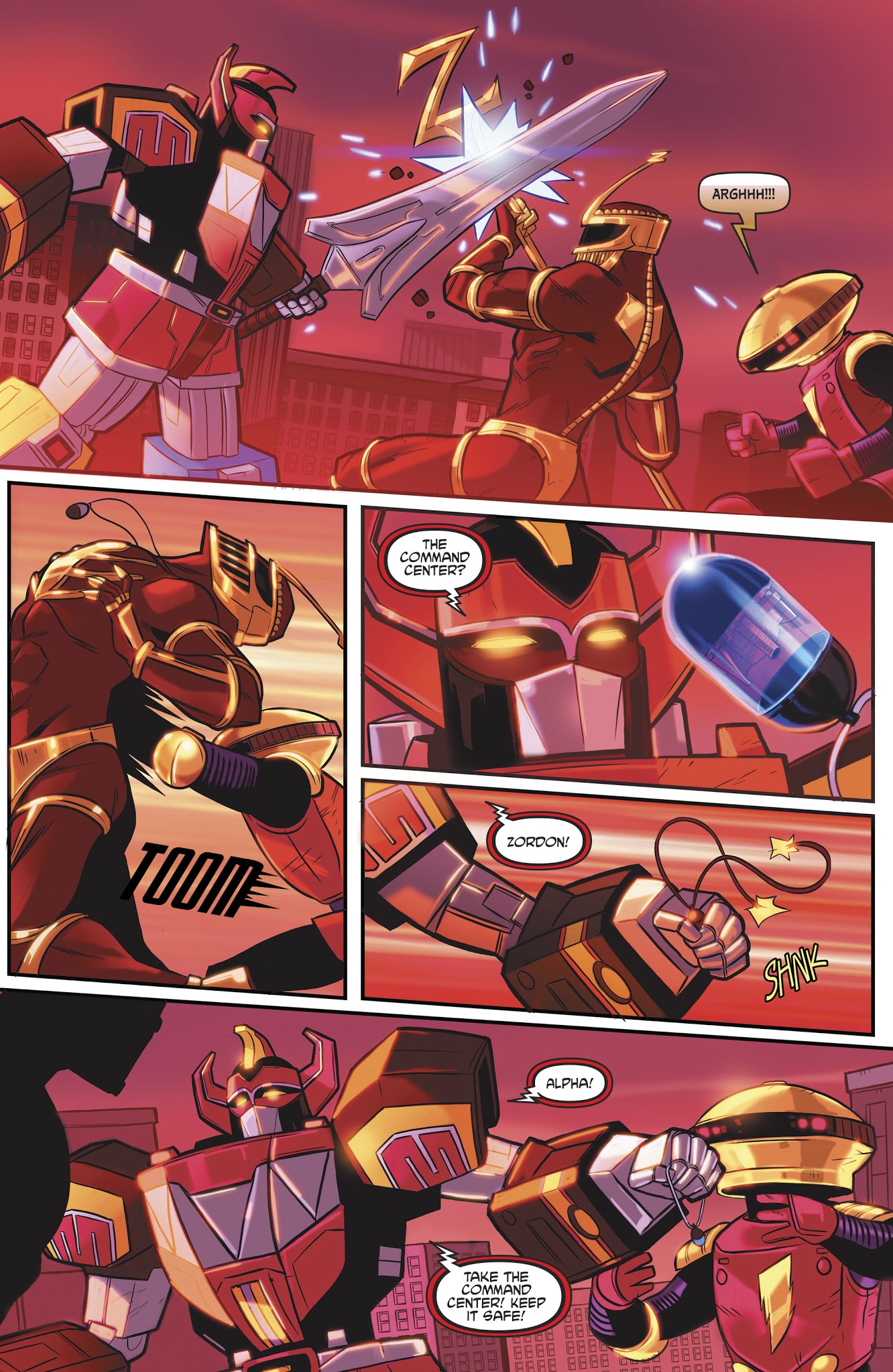 Read online Justice League/Mighty Morphin' Power Rangers comic -  Issue #6 - 16