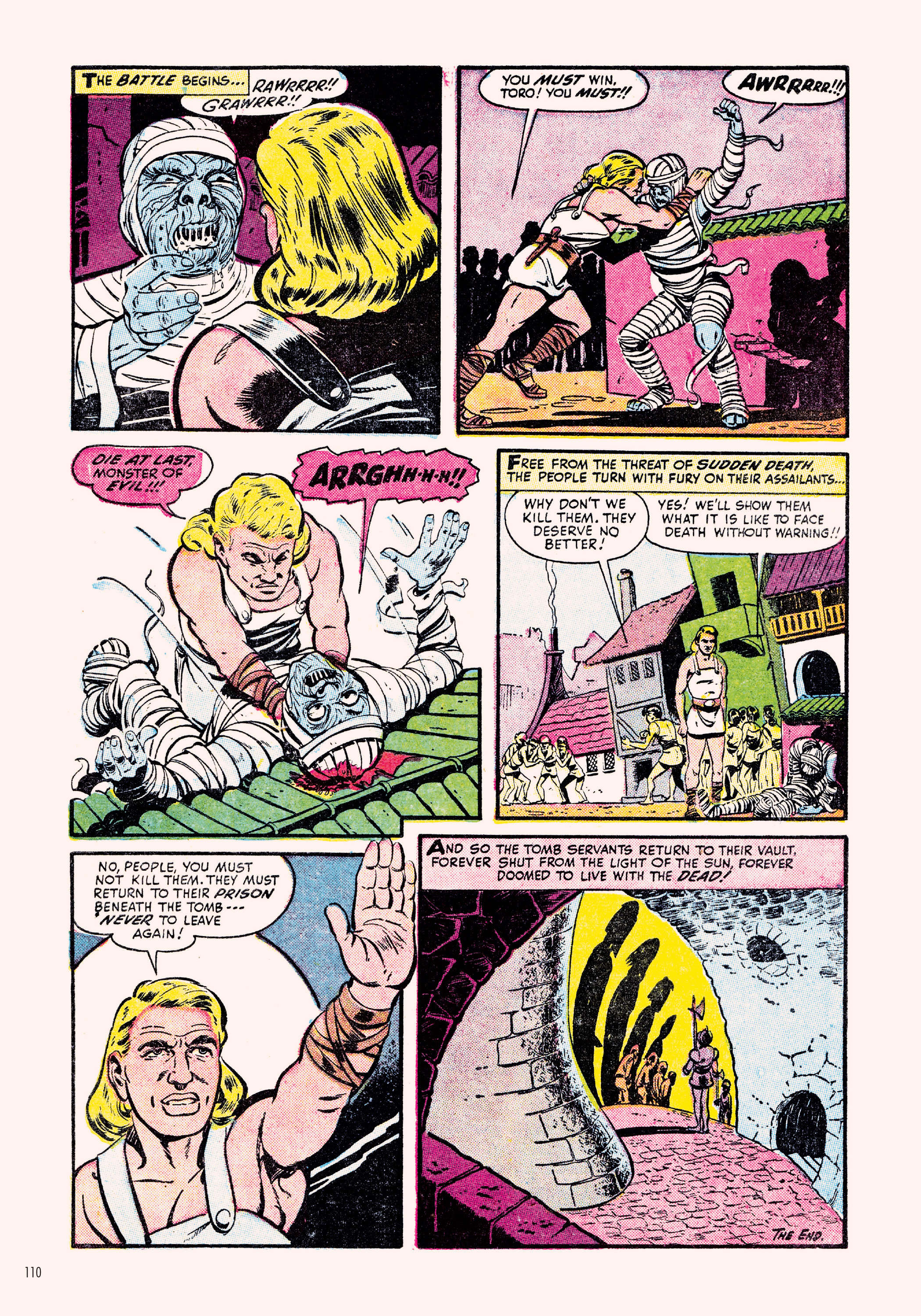 Read online Classic Monsters of Pre-Code Horror Comics: Mummies comic -  Issue # TPB - 110